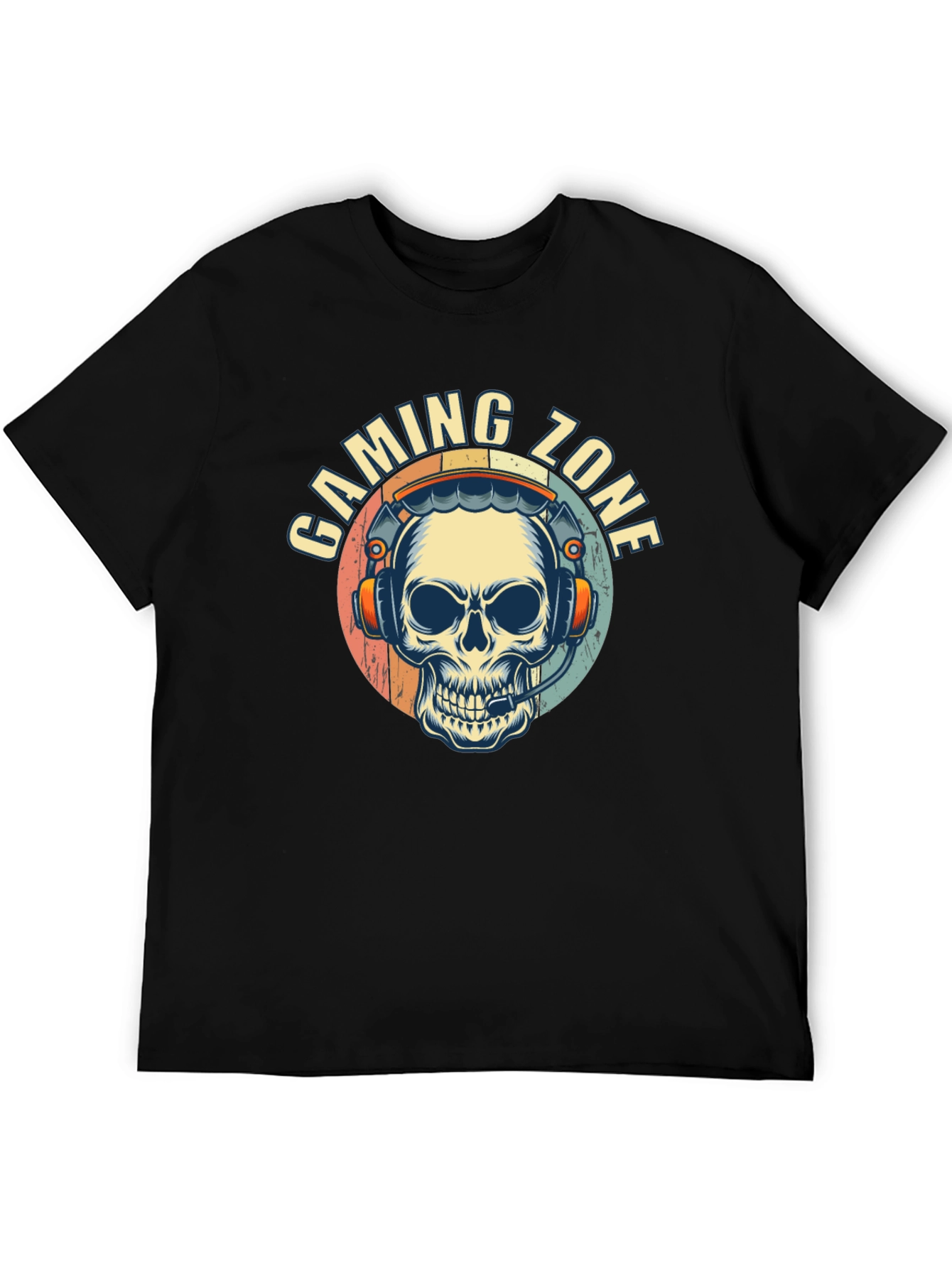 Gaming Zone Skull Graphic Tee