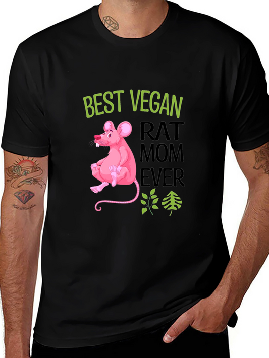 Vegan Rat Mom Ever T-Shirt