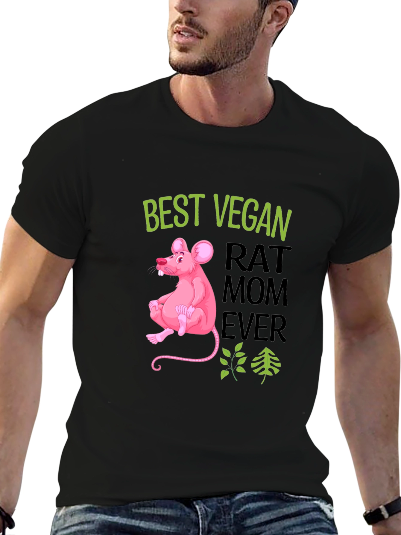 Vegan Rat Mom Ever T-Shirt