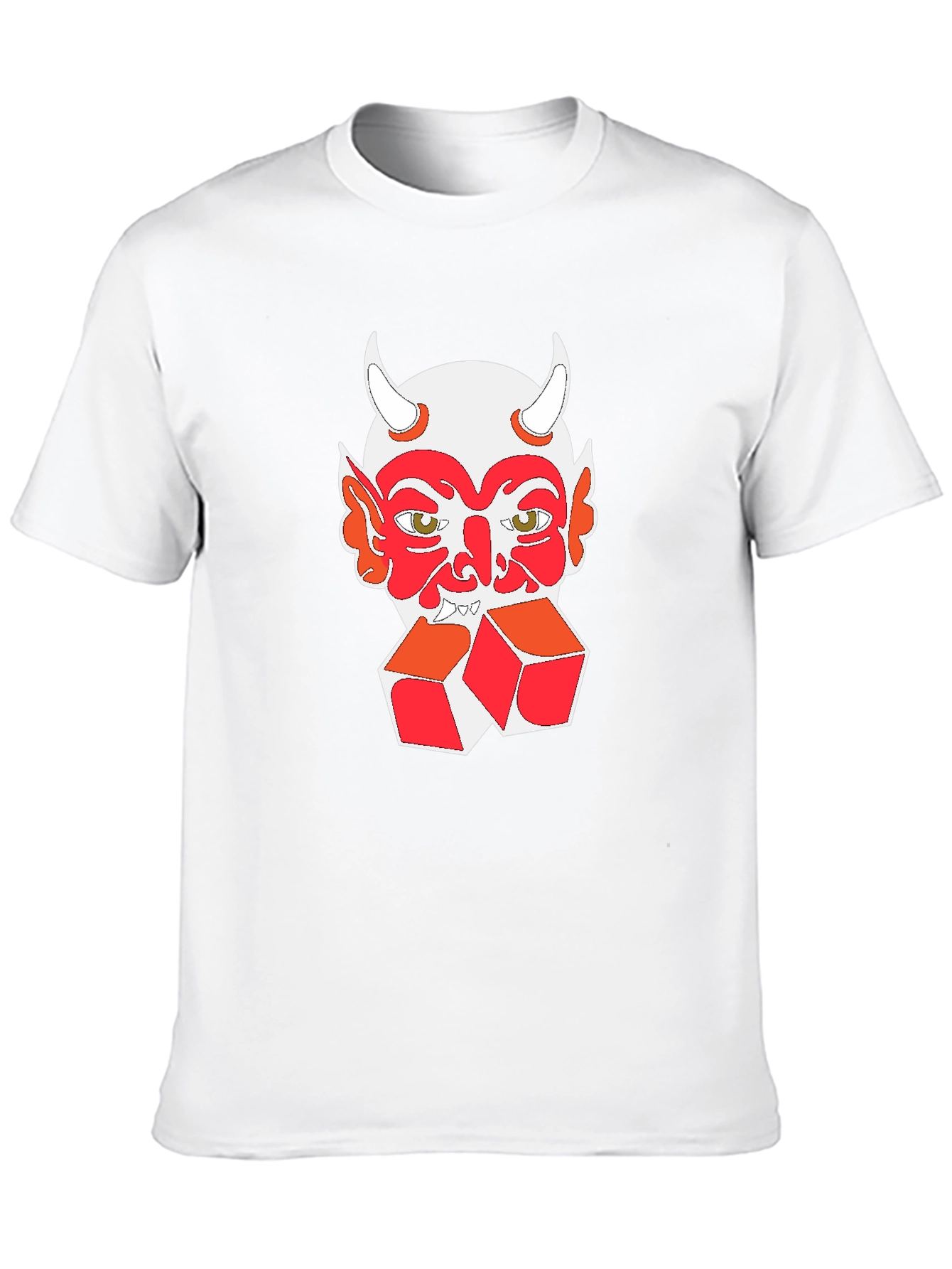 Devil Dice Graphic Tee - Black Cotton Casual Shirt