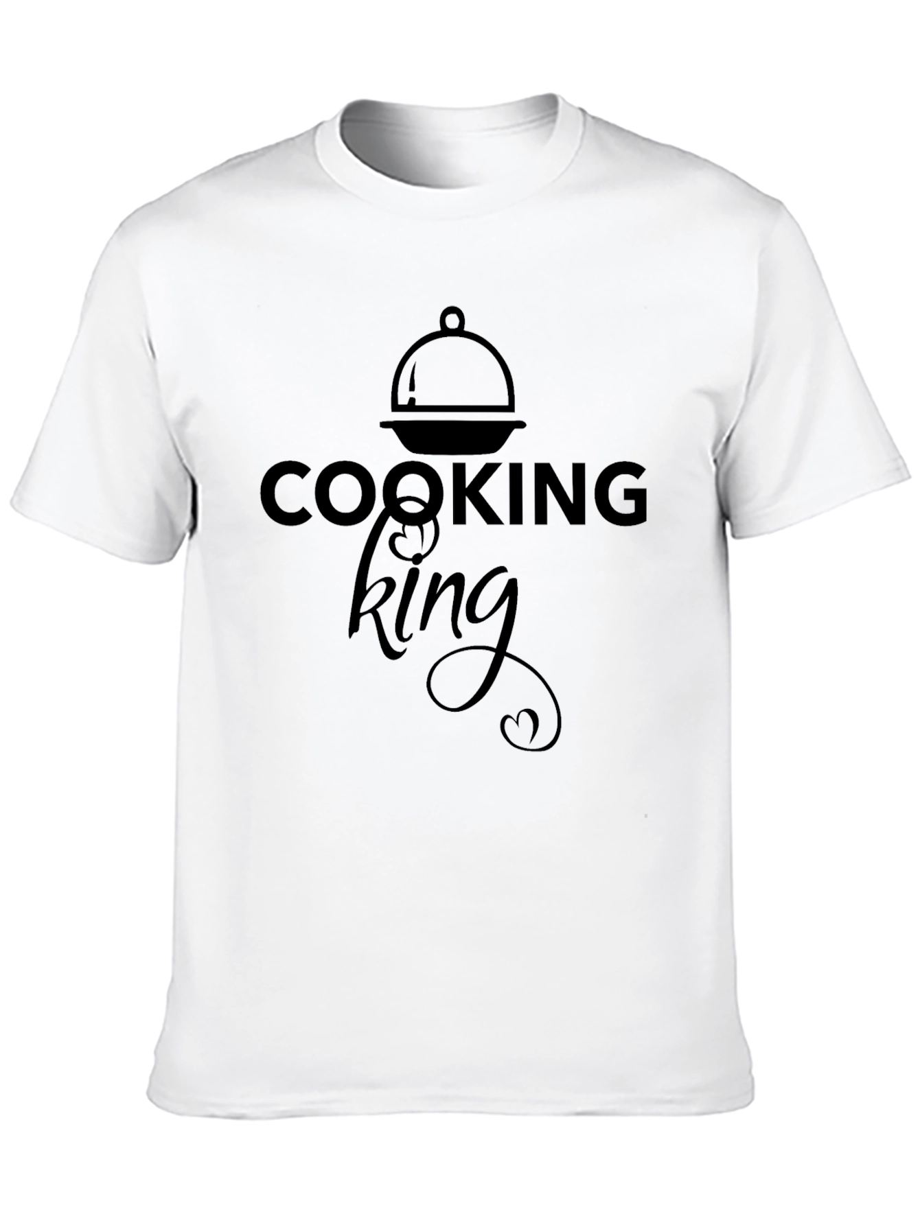 Cooking King Graphic Tee - Black T-Shirt