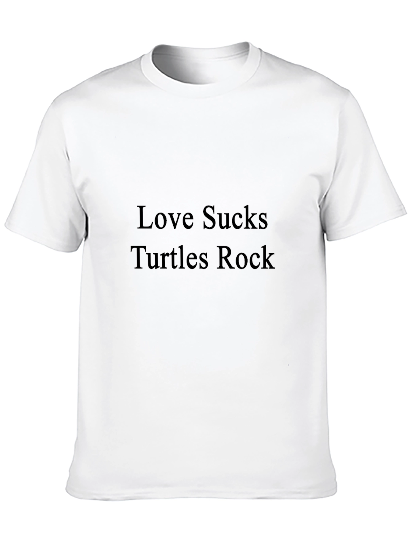 Love Sucks Turtles Rock Graphic Tee