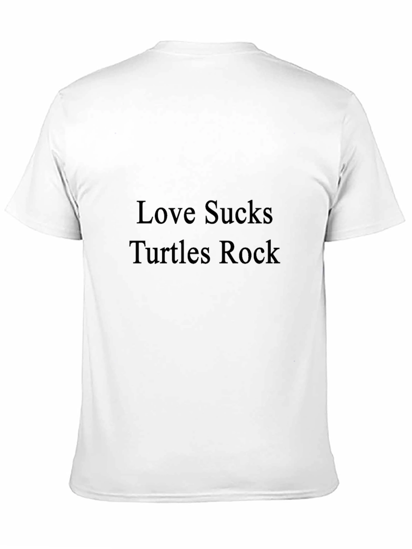 Love Sucks Turtles Rock Graphic Tee