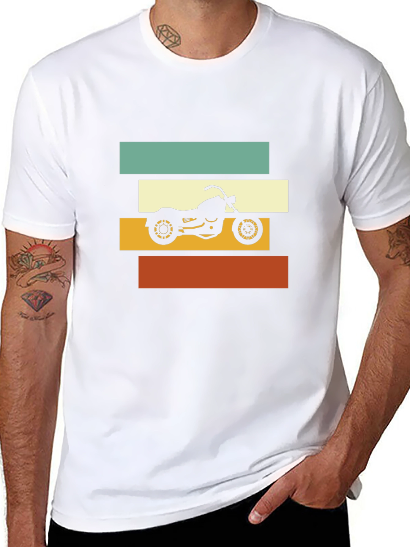 Retro Motorcycle Graphic Tee