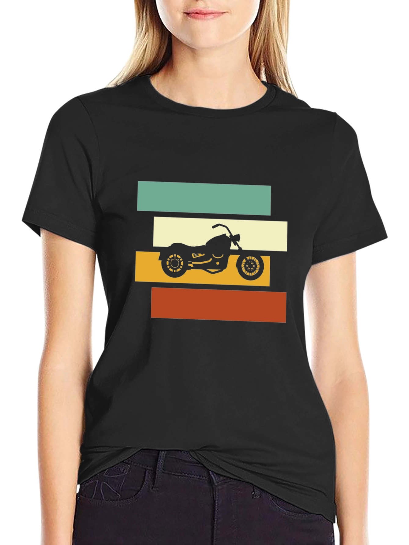Retro Motorcycle Graphic Tee