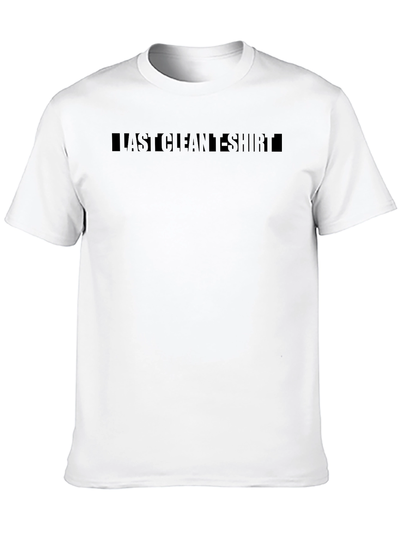 Last Clean T-Shirt - Mens Black Graphic Tee