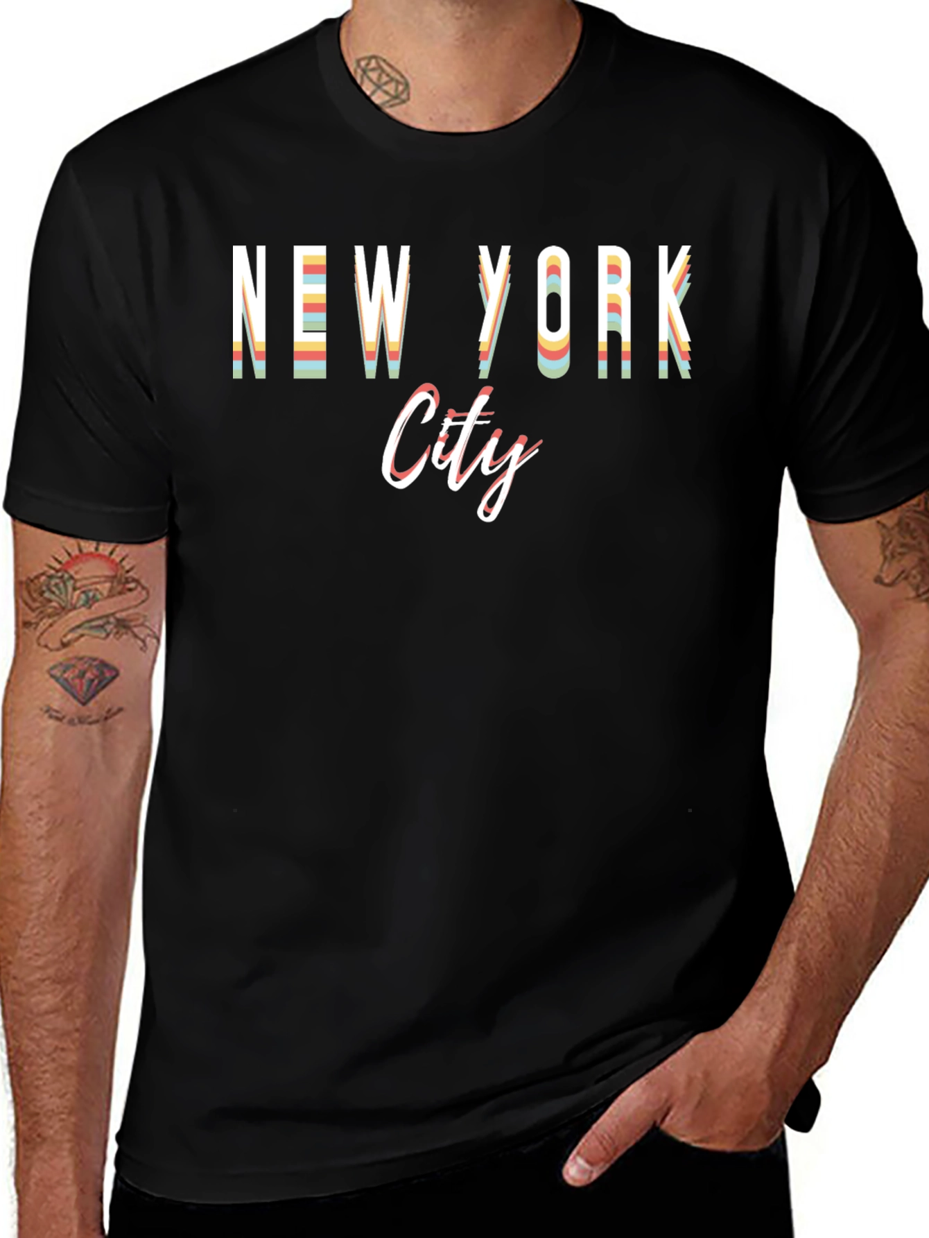 New York City Graphic Tee - Retro Style