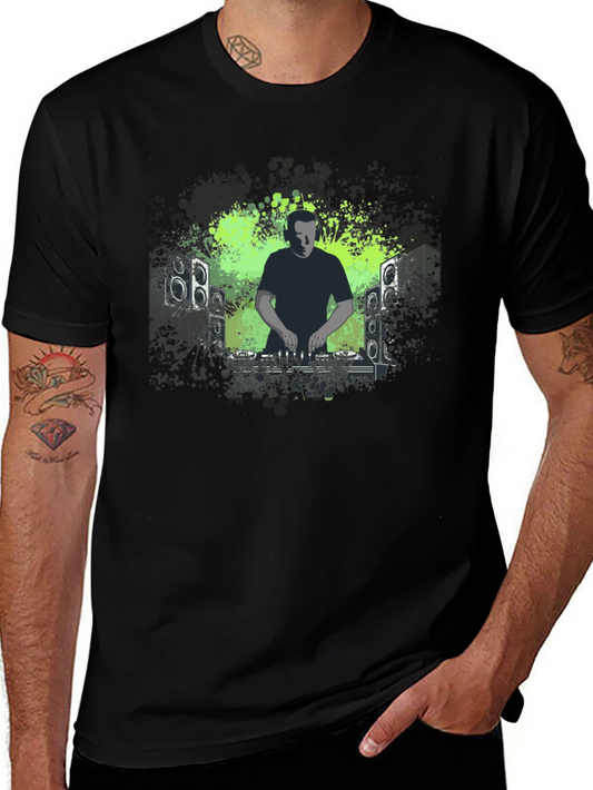 DJ Graphic T-Shirt - Music Lover Tee
