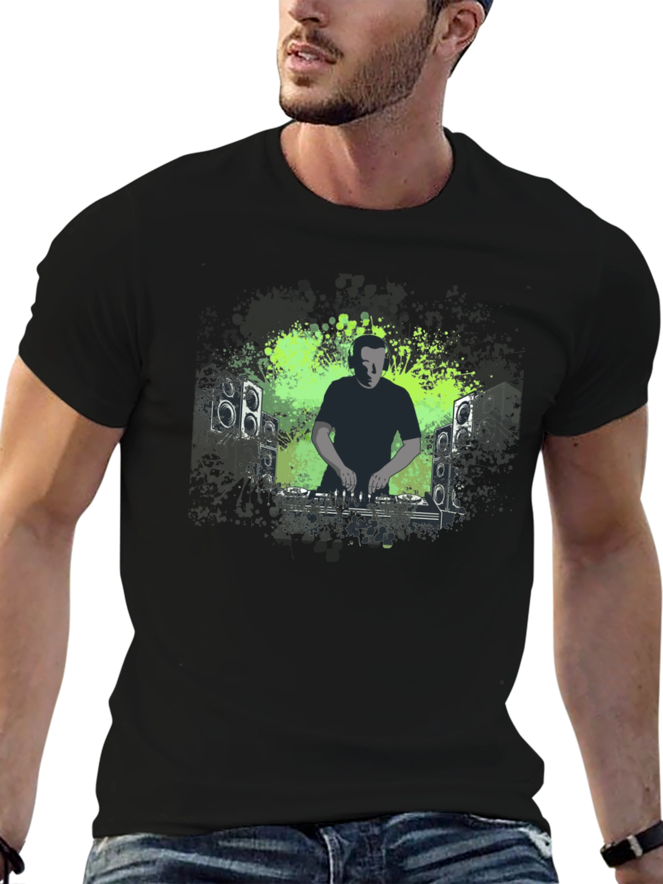 DJ Graphic T-Shirt - Music Lover Tee
