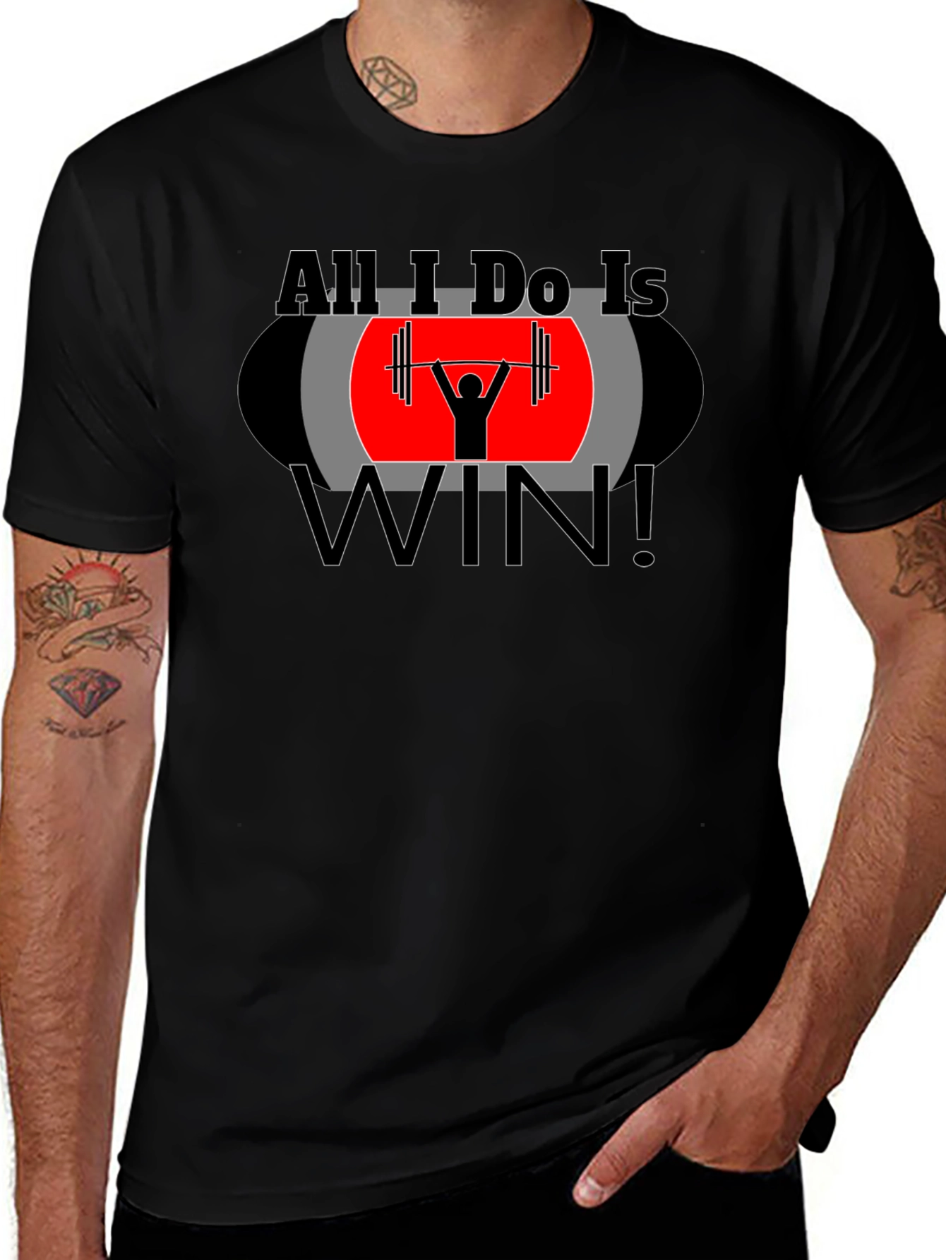 All I Do Is Win Graphic T-Shirt