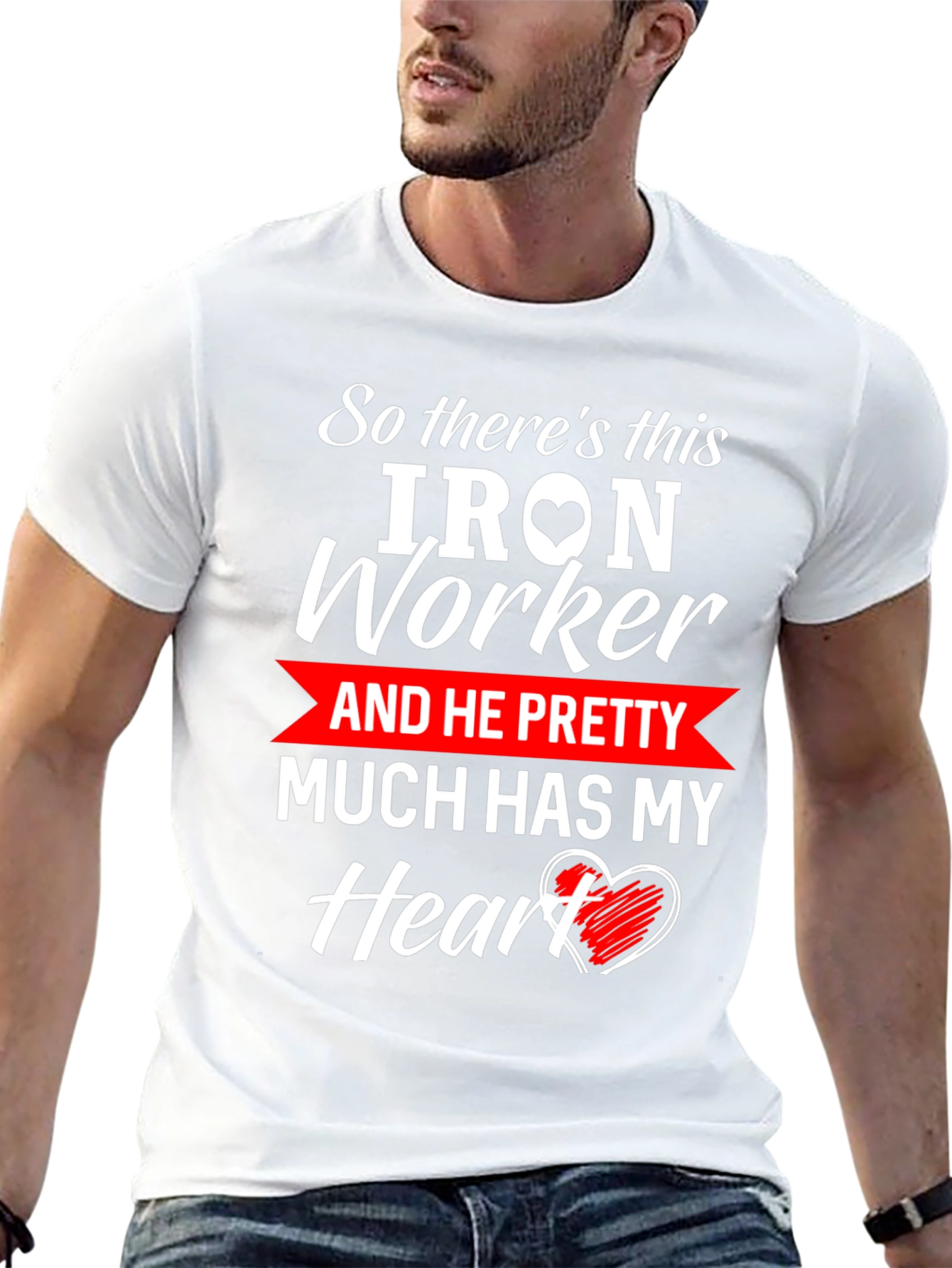 Iron Worker Heart T-Shirt: Love & Labor
