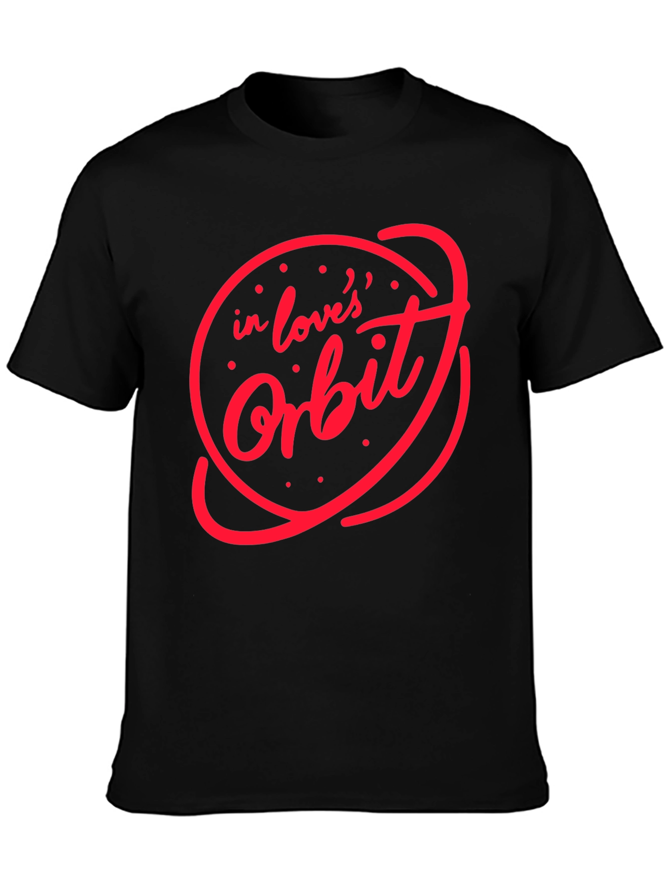 In Loves Orbit Graphic Tee - Black