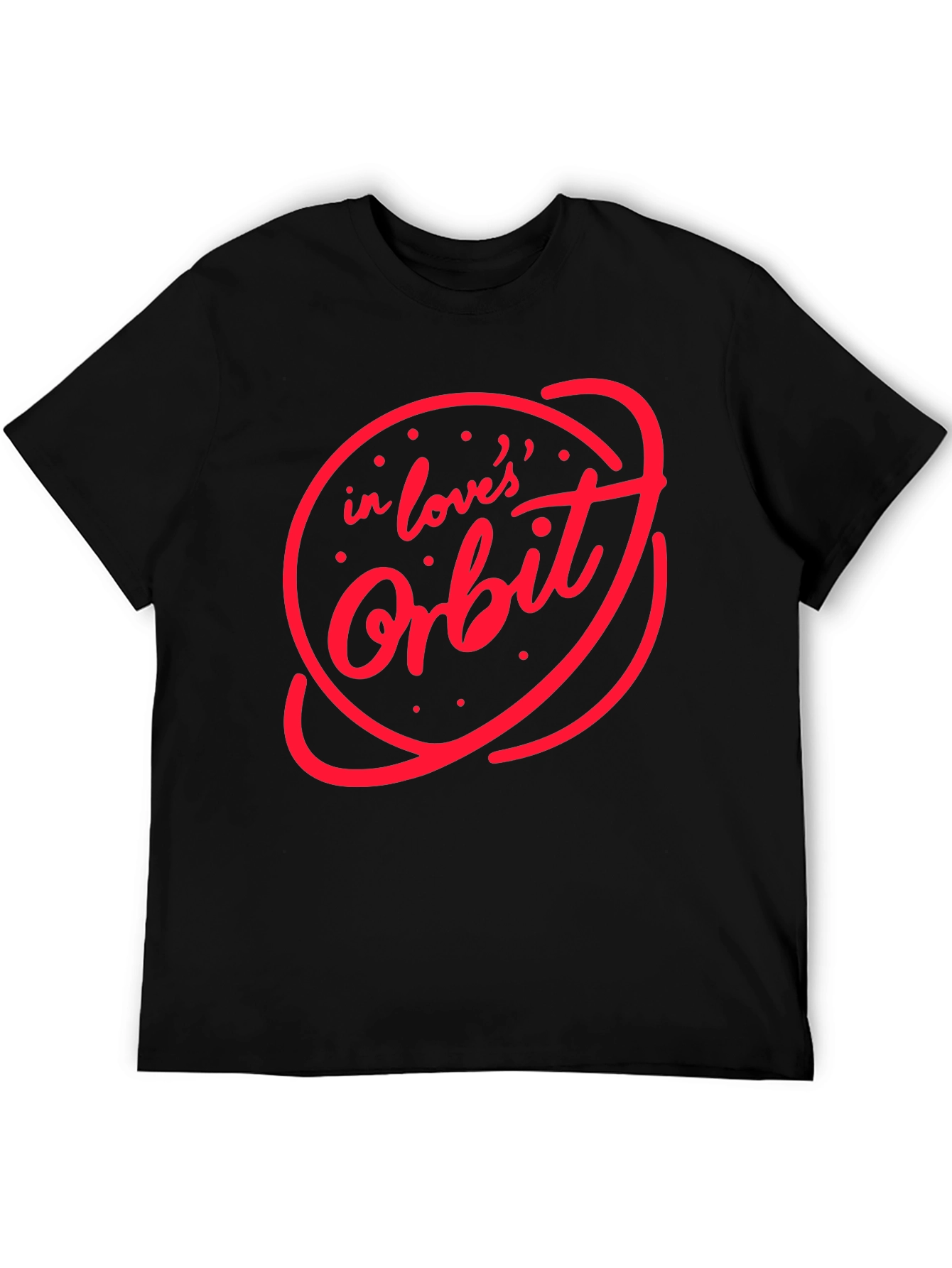 In Loves Orbit Graphic Tee - Black