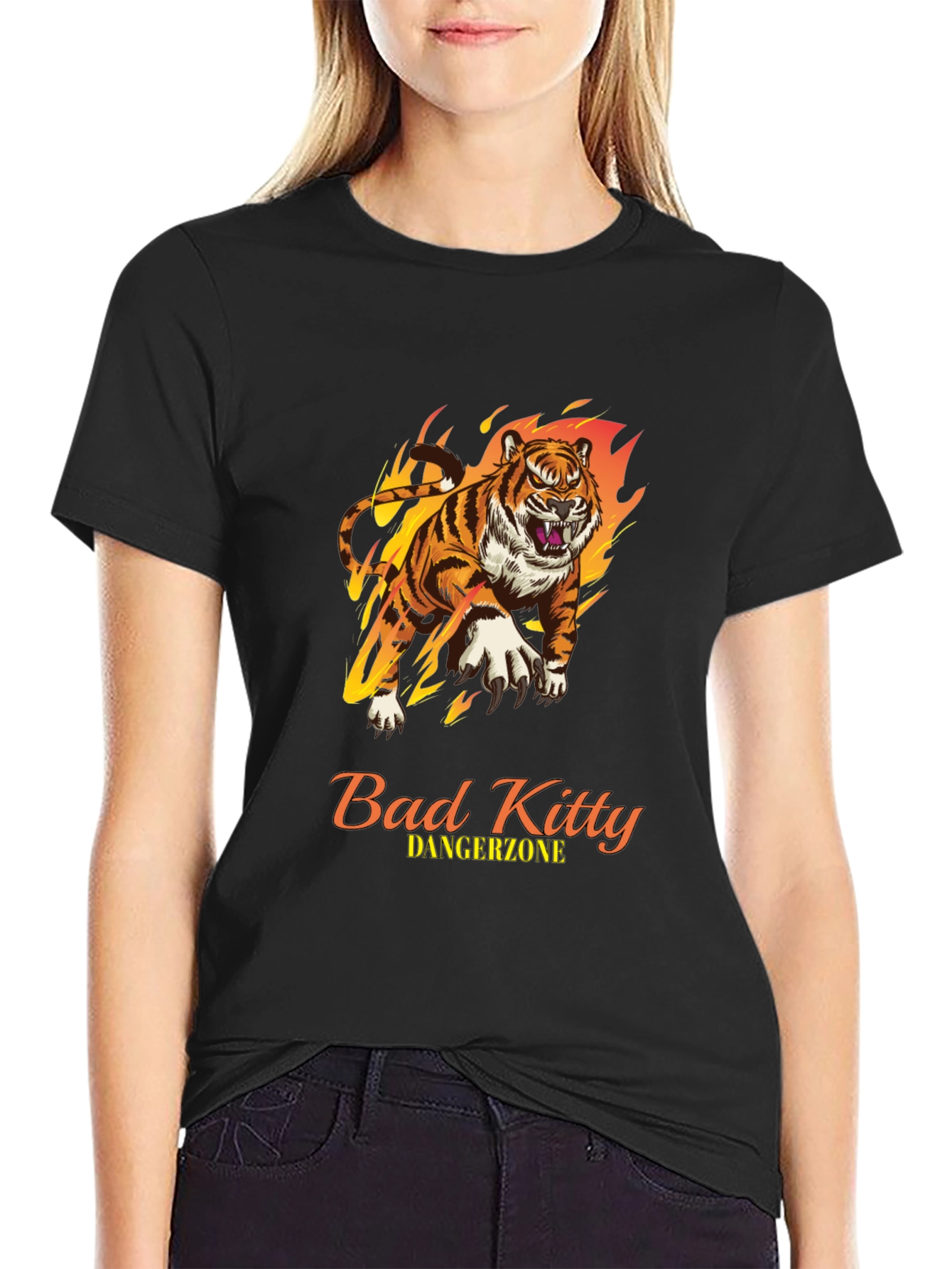 Bad Kitty Dangerzone Graphic Tee