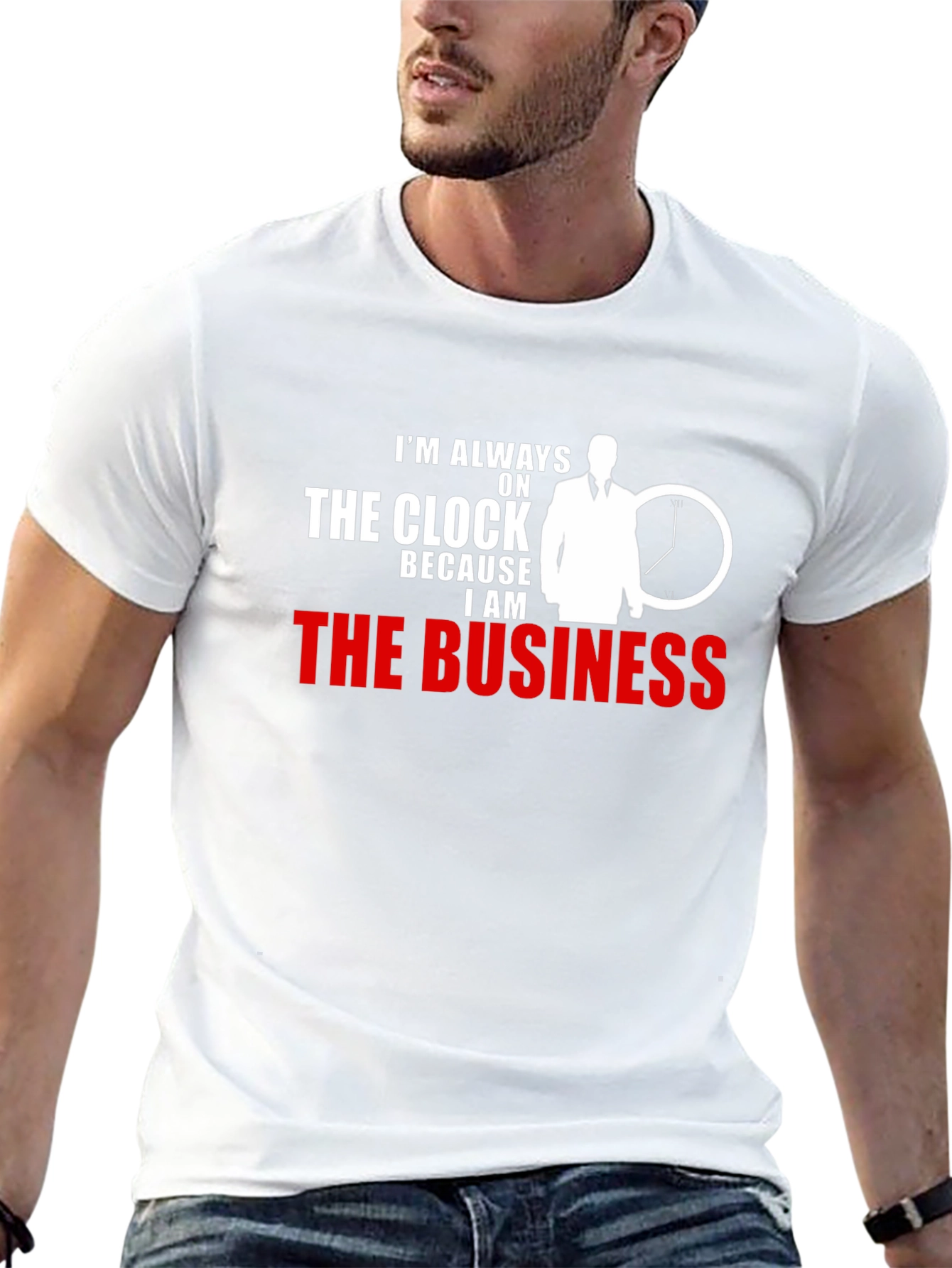 Always On The Clock T-Shirt - Business Professional Tee
