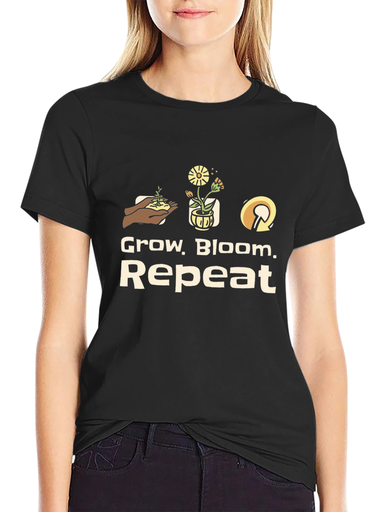 Grow Bloom Repeat T-Shirt