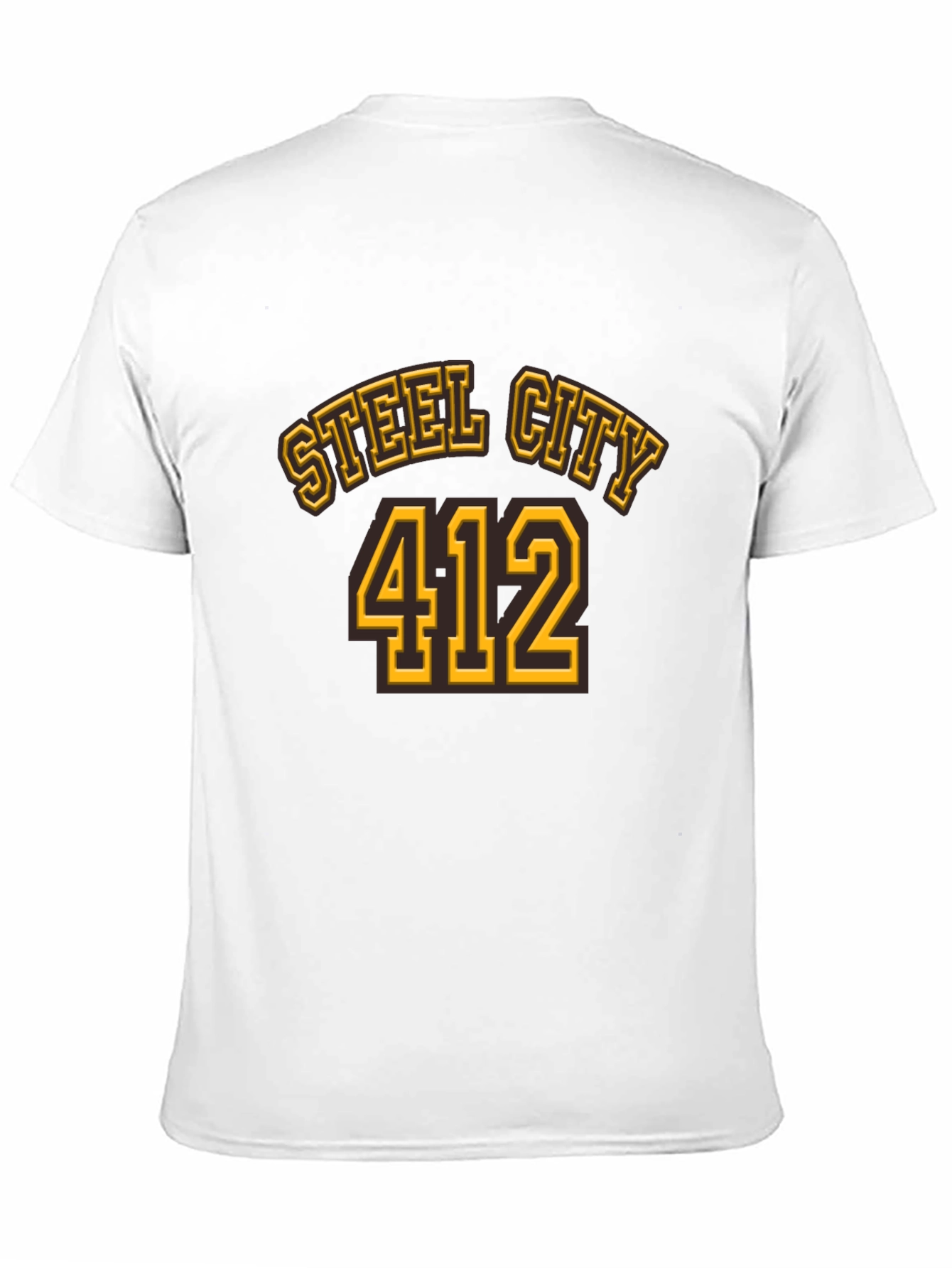 Steel City 412 Black T-Shirt