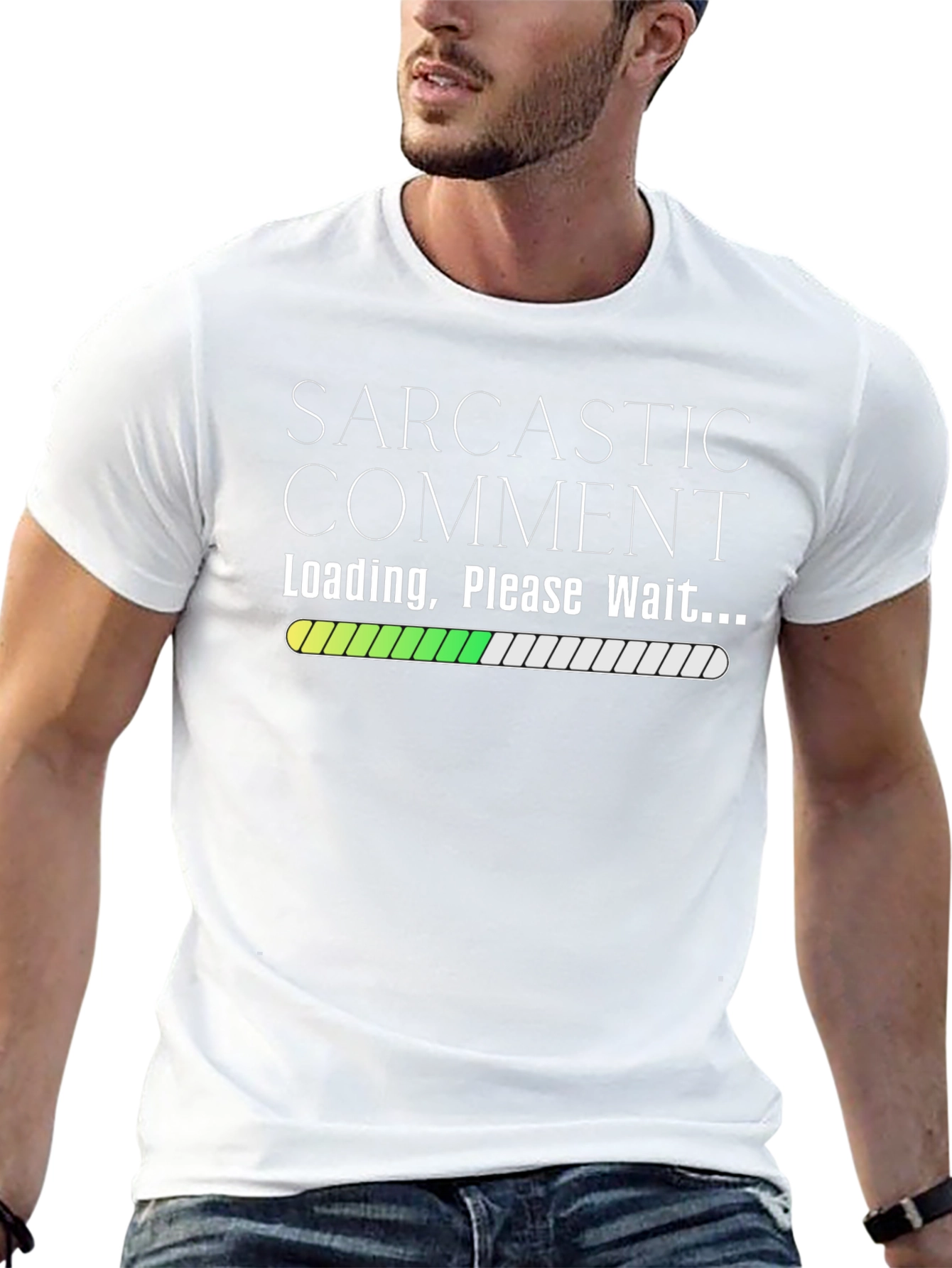 Sarcastic Comment Loading Graphic T-Shirt