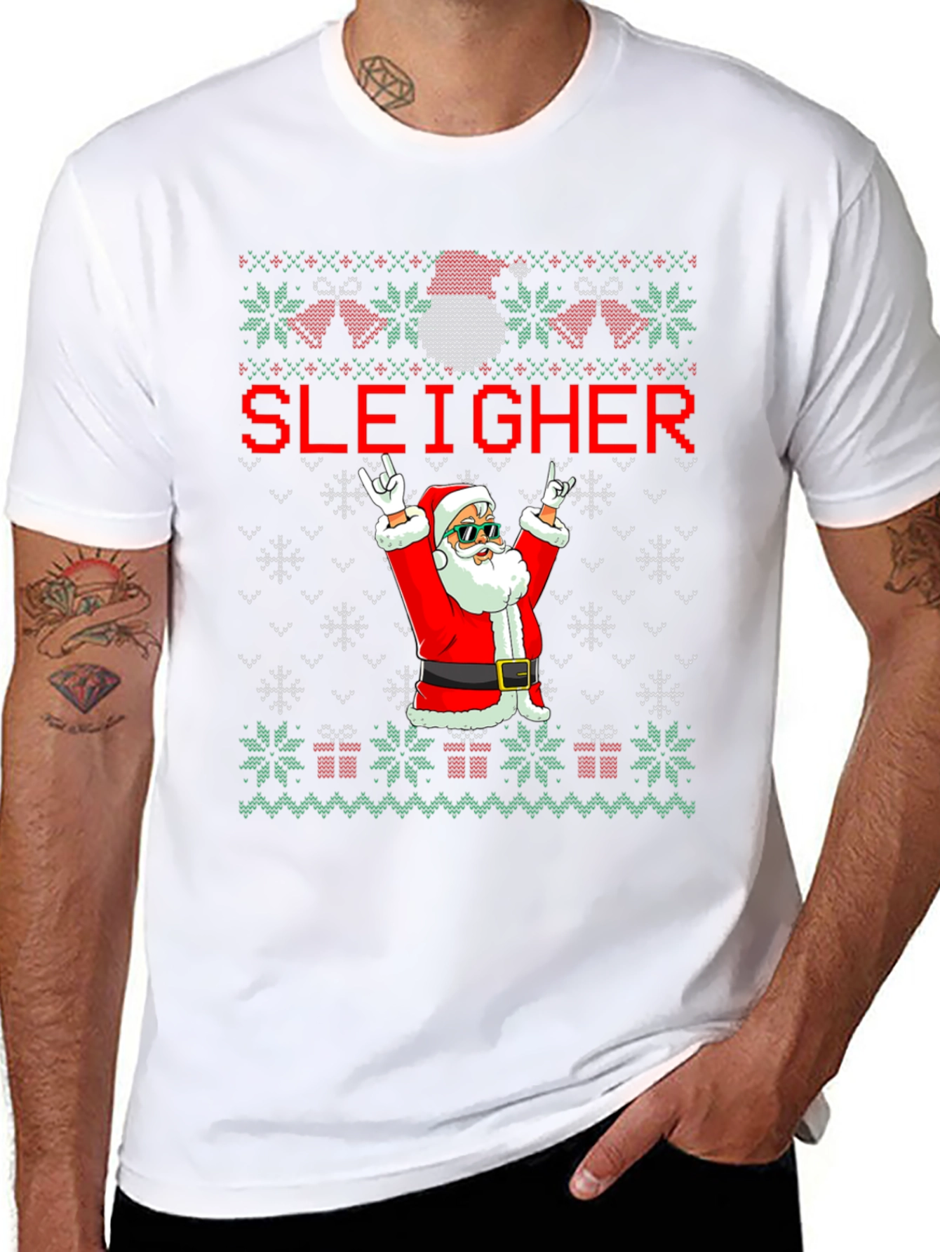 Sleigher Santa Graphic Tee