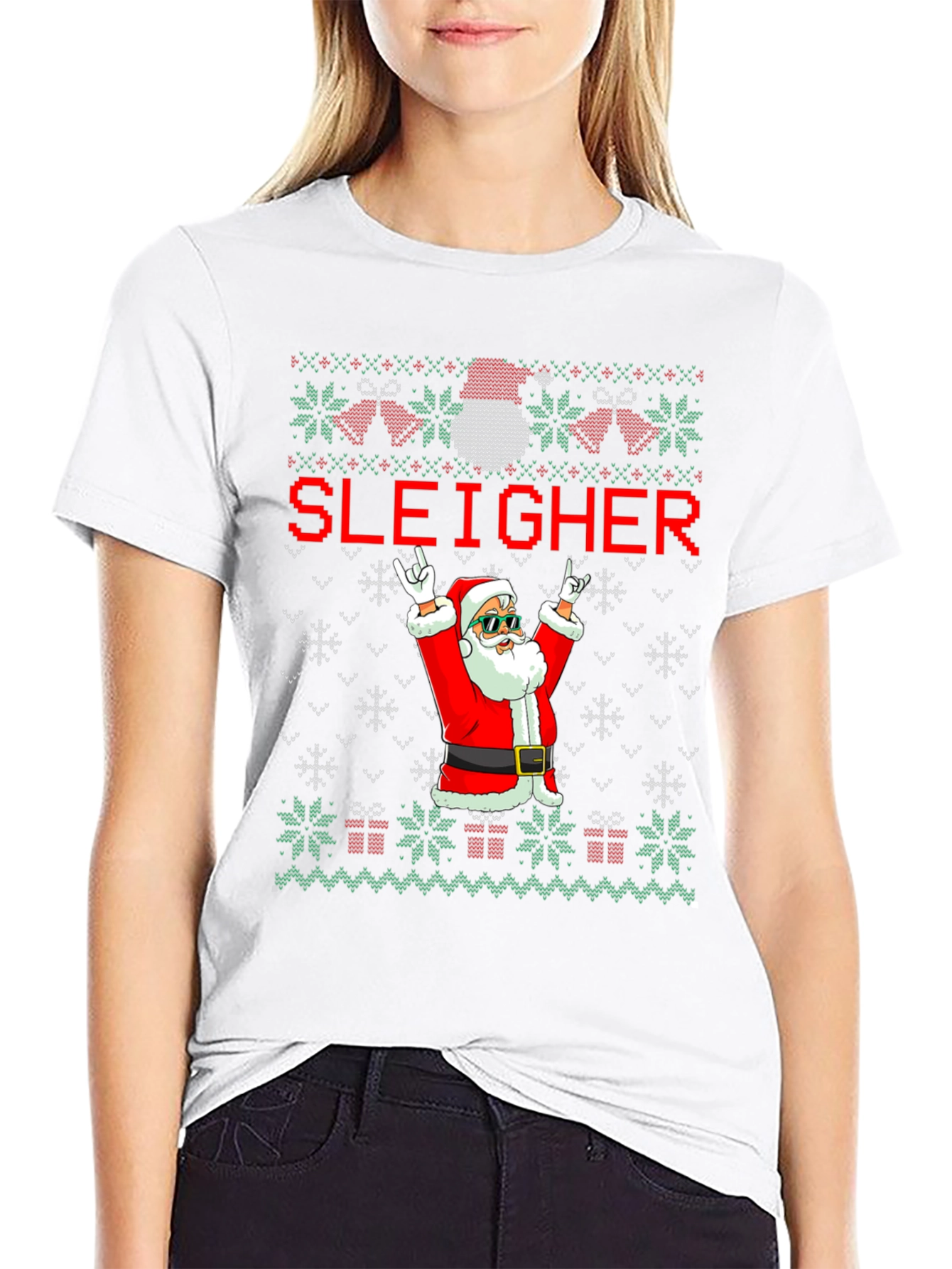 Sleigher Santa Graphic Tee