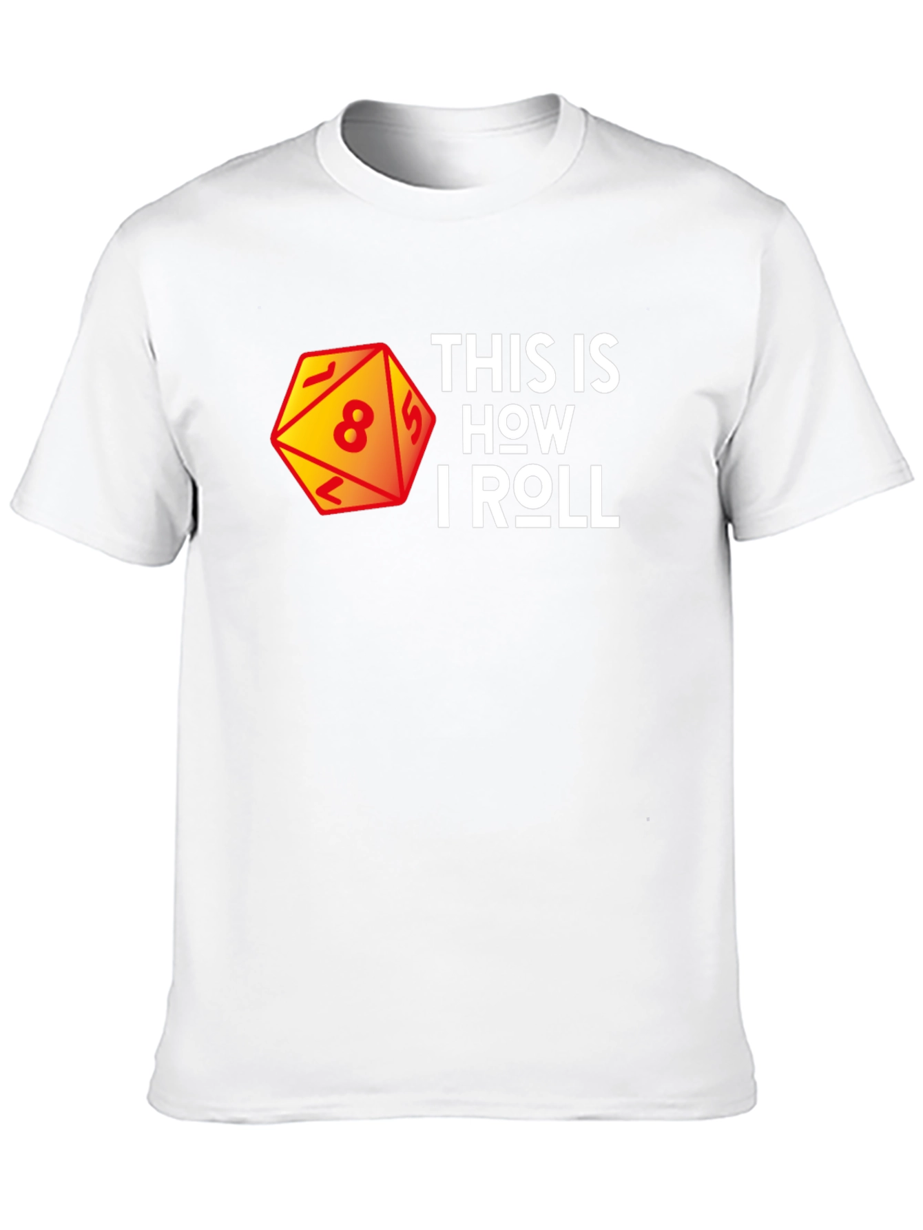 This is How I Roll Dice Graphic Tee
