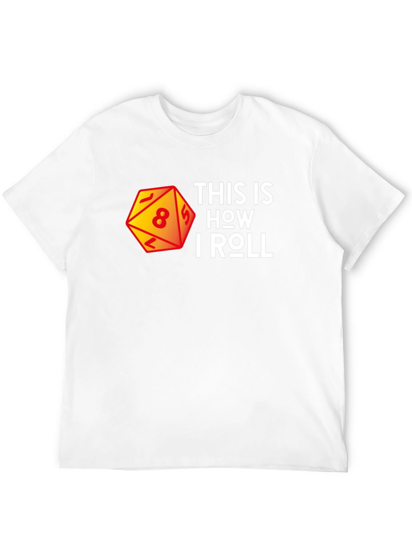 This is How I Roll Dice Graphic Tee