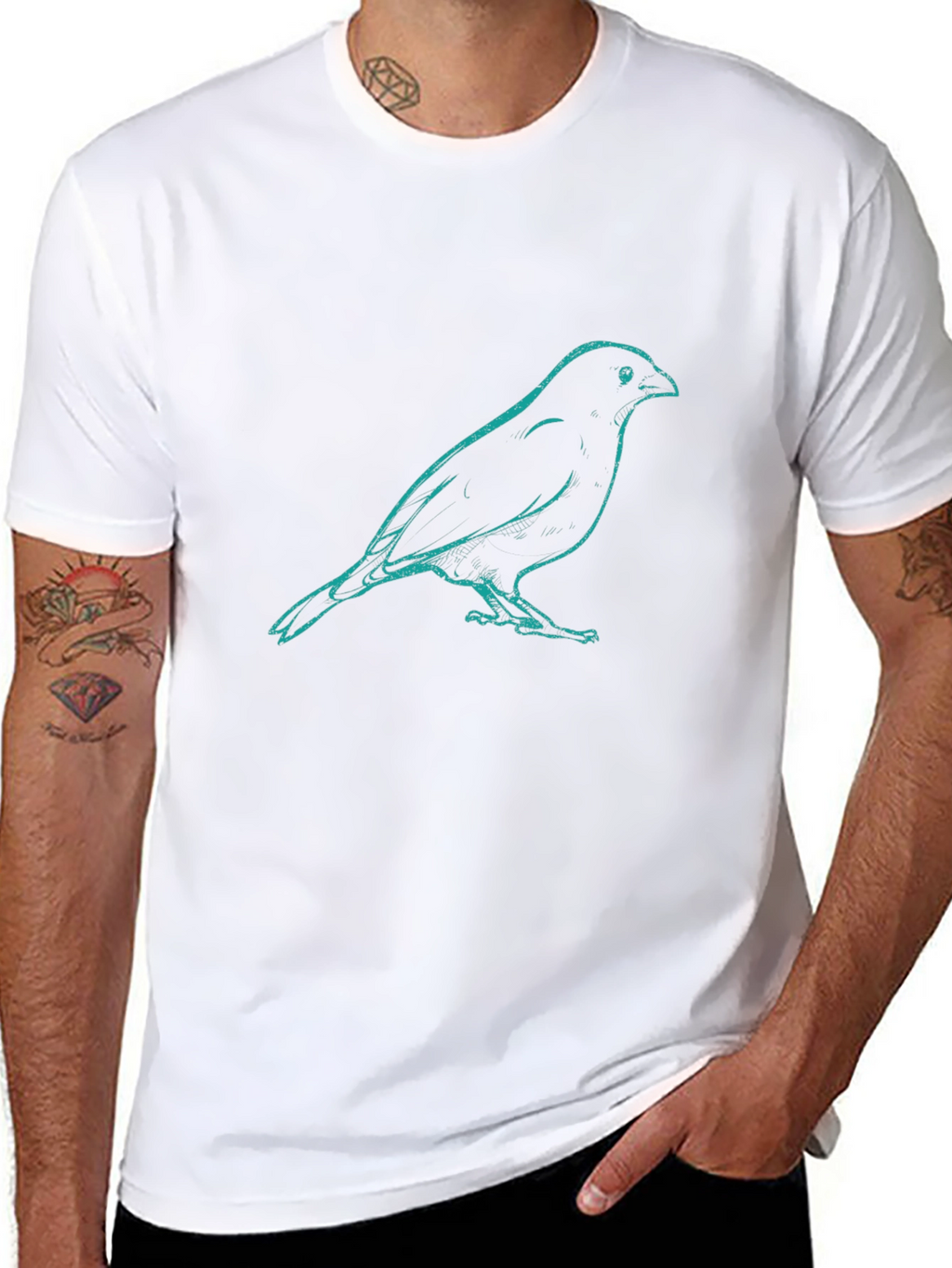 Black Bird Graphic Tee