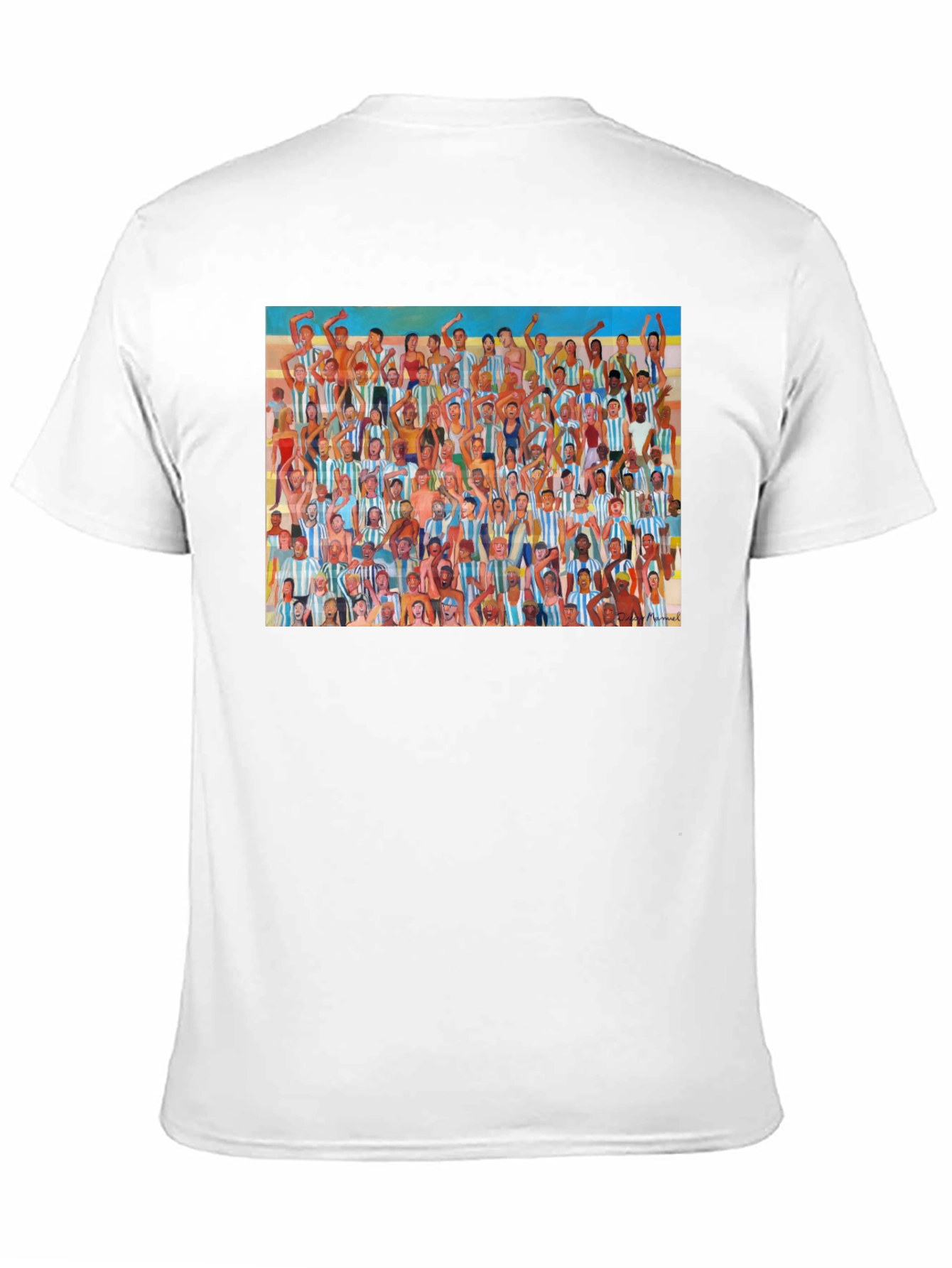 Argentina Soccer Fans Graphic T-Shirt