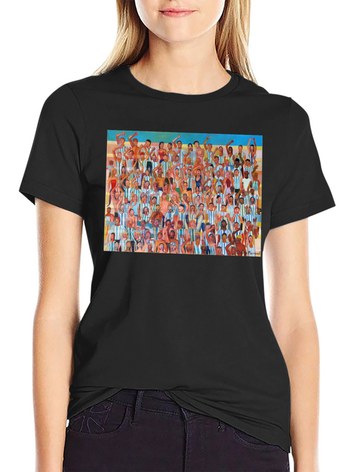 Argentina Soccer Fans Graphic T-Shirt