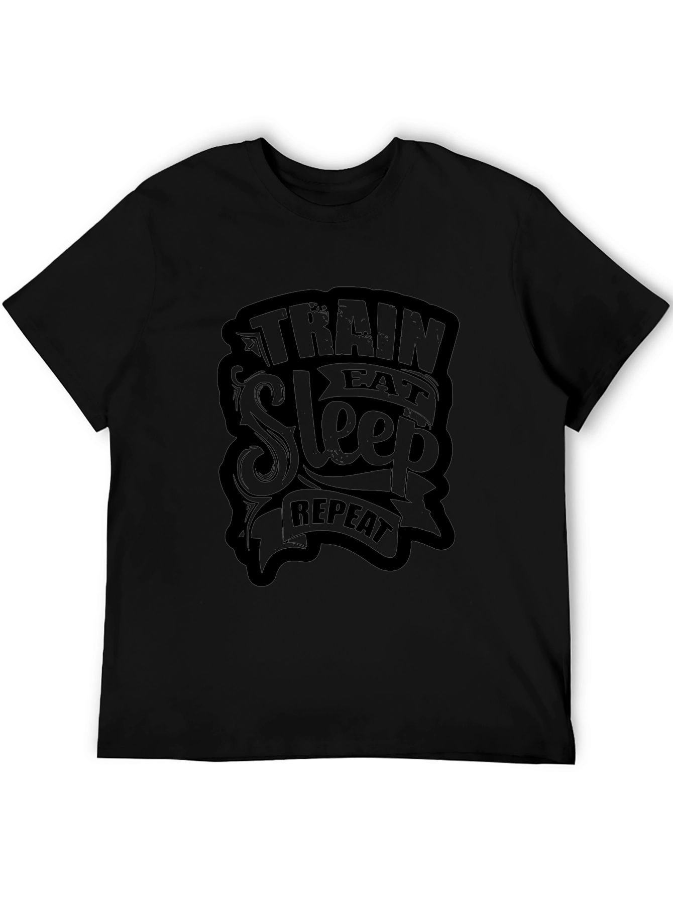 Train Eat Sleep Repeat Graphic Tee