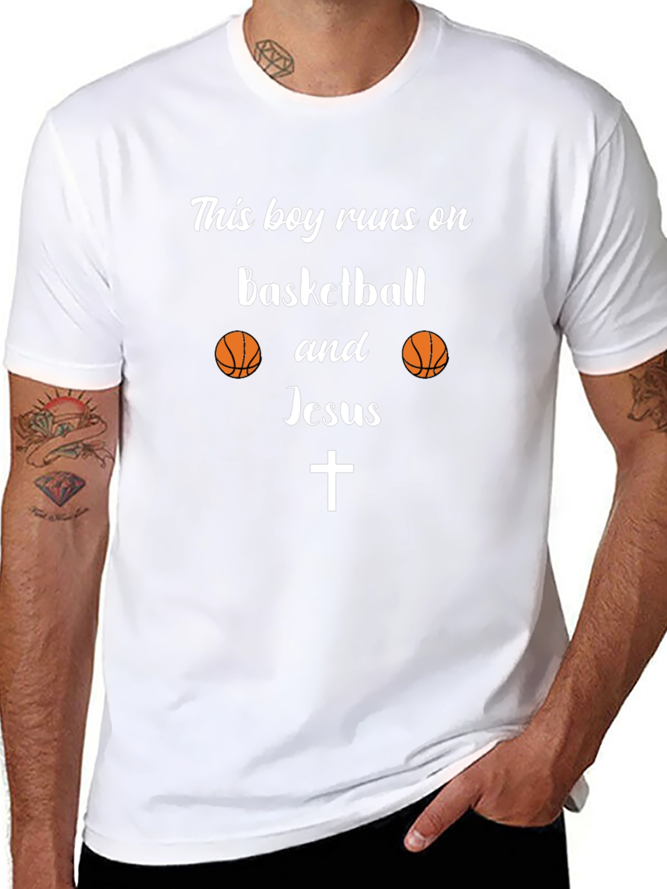 Basketball and Jesus T-Shirt