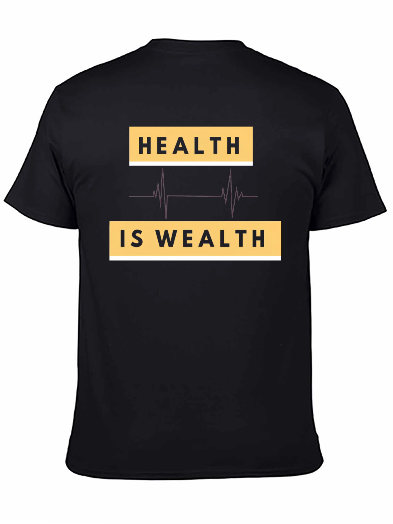 Health Is Wealth Graphic Tee