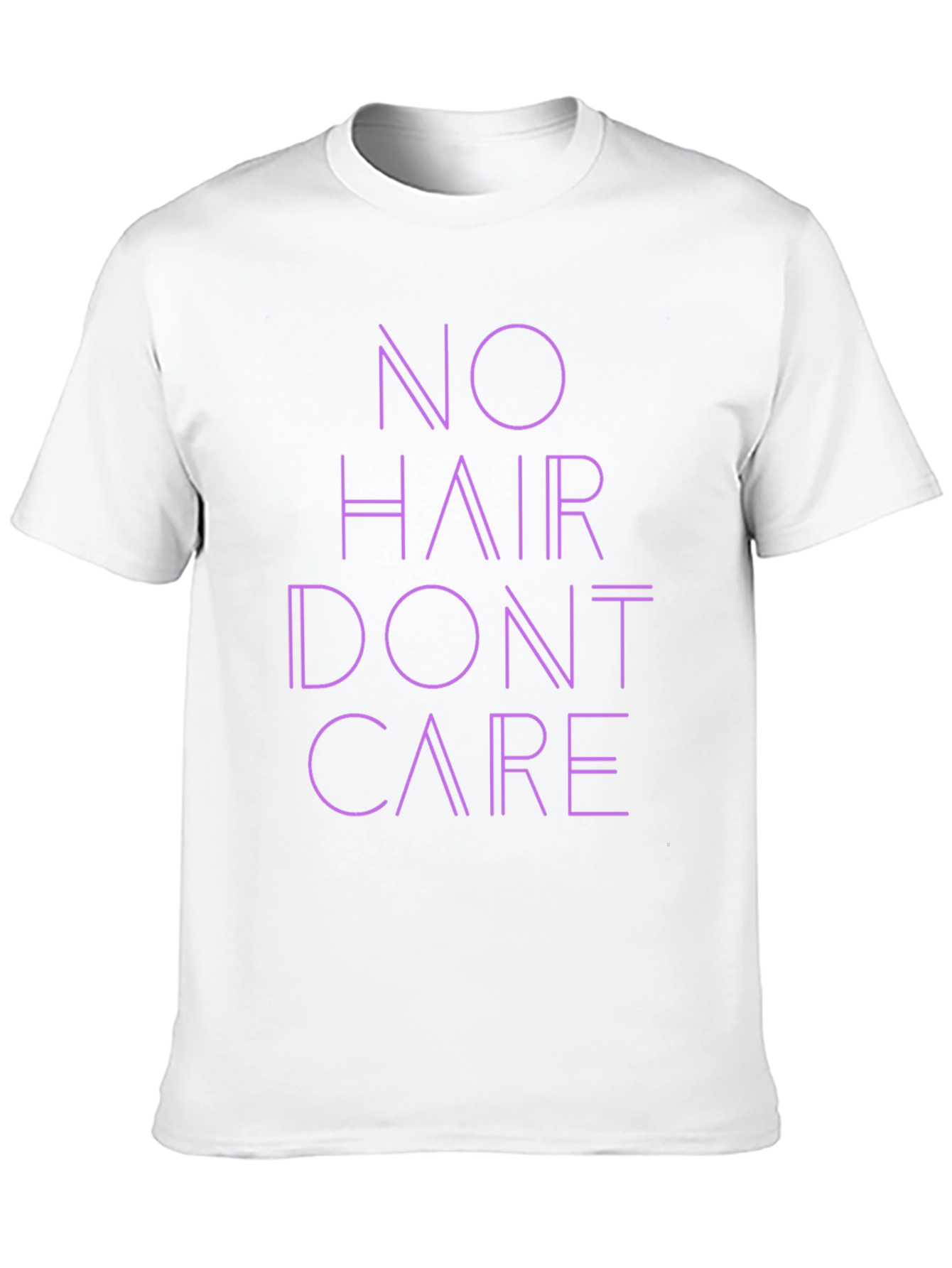 No Hair Dont Care Graphic Tee