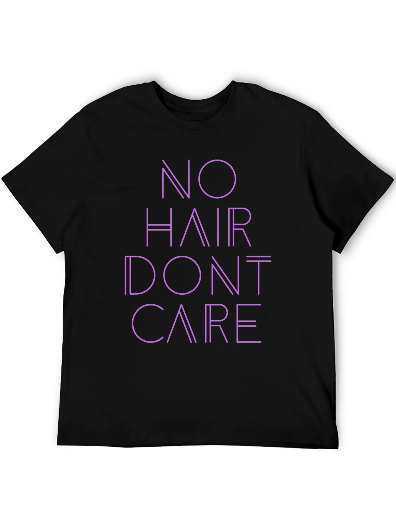 No Hair Dont Care Graphic Tee