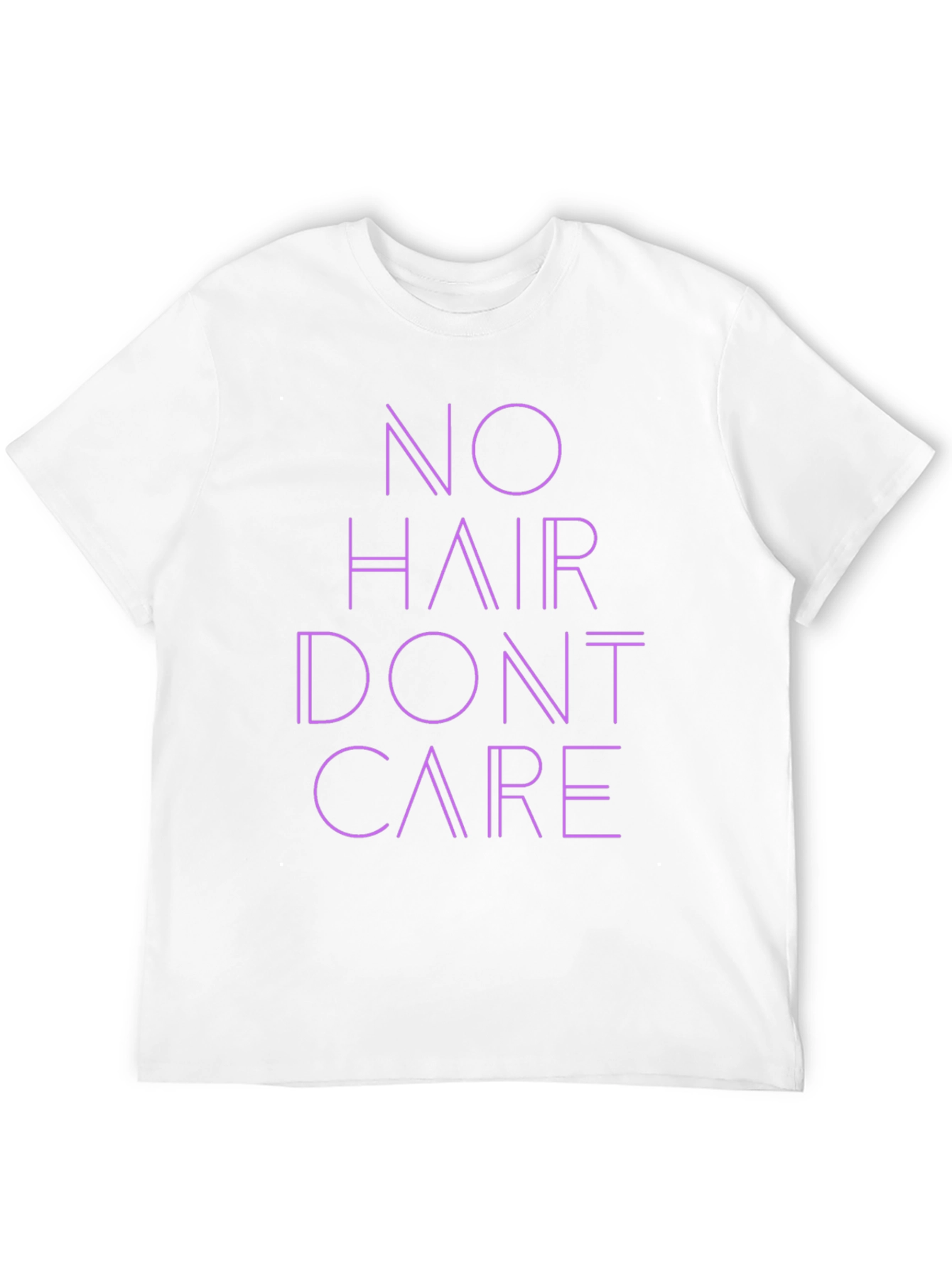 No Hair Dont Care Graphic Tee