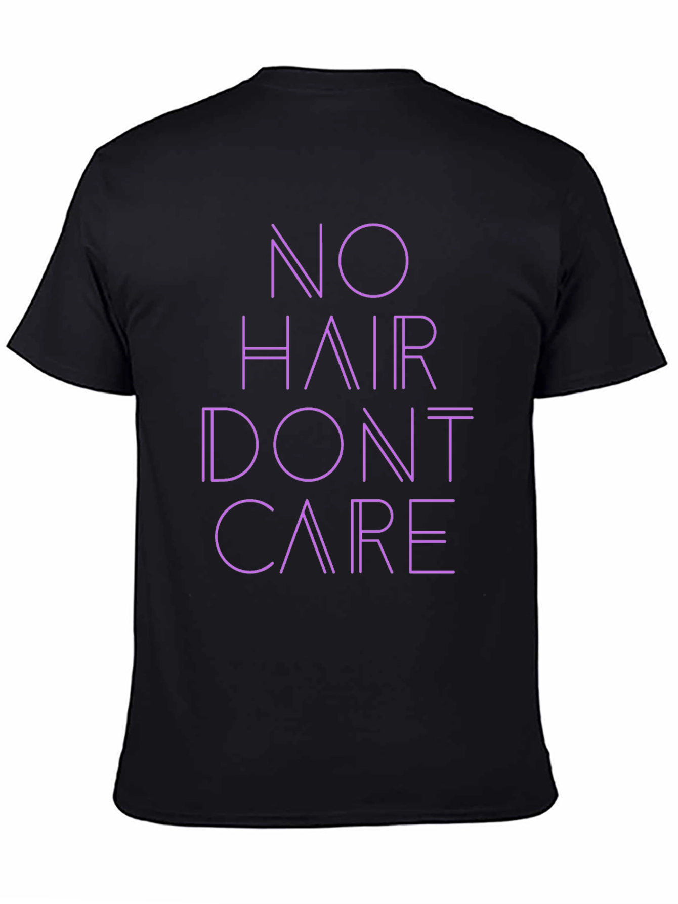 No Hair Dont Care Graphic Tee