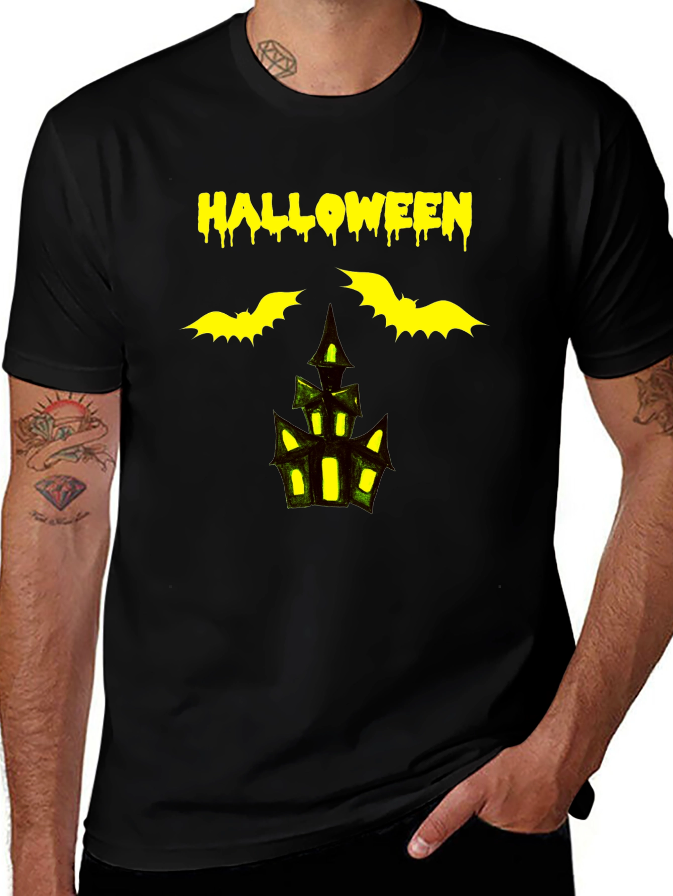 Halloween Graphic T-Shirt