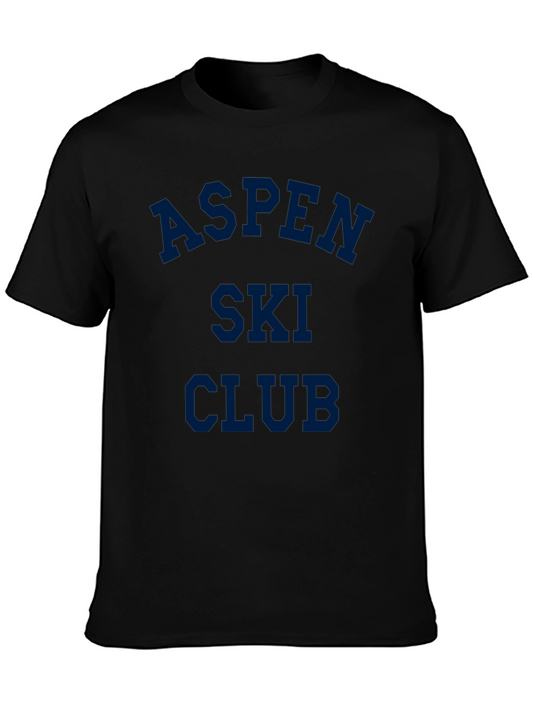 Aspen Ski Club Graphic Tee - Retro Style