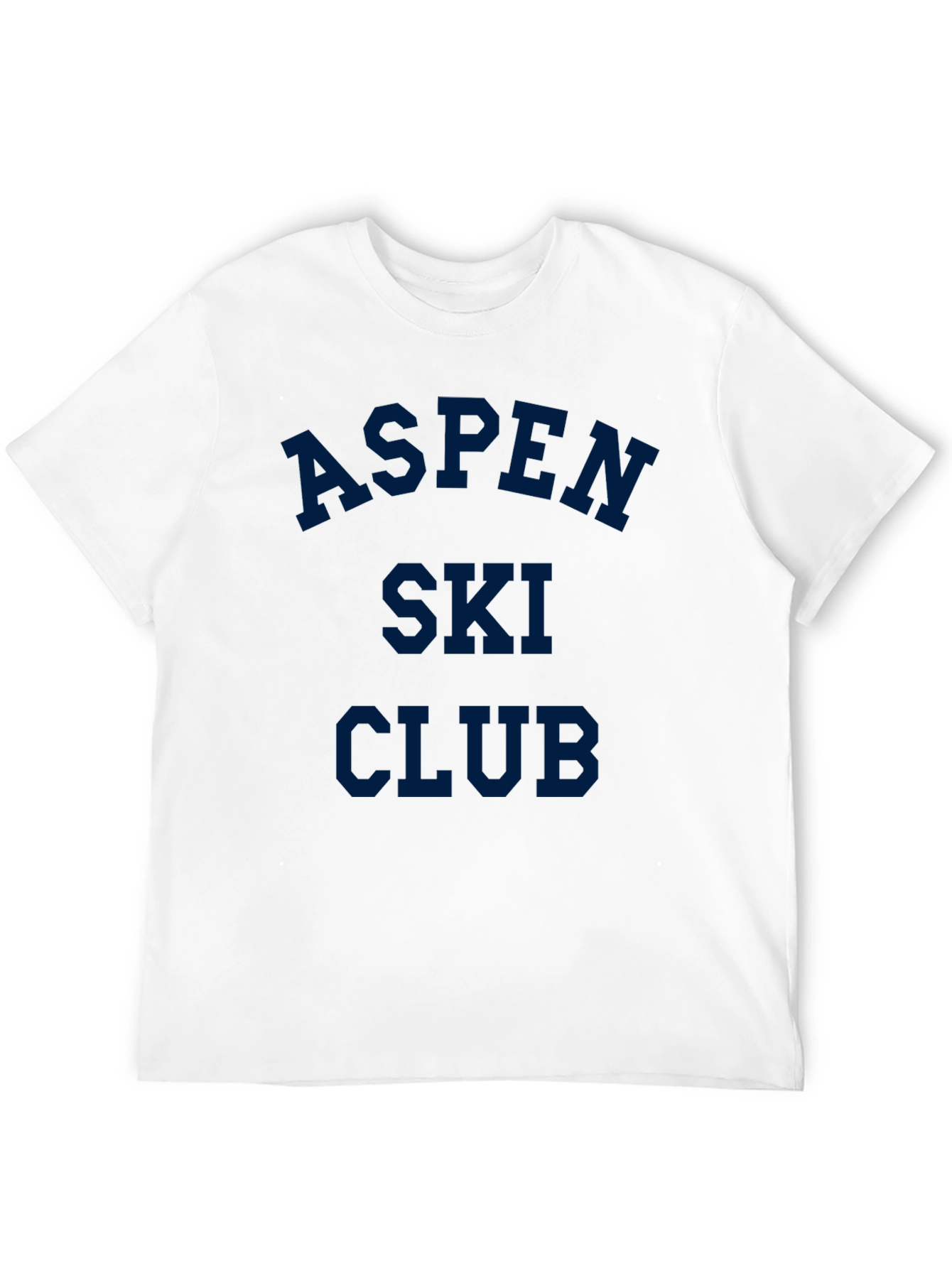 Aspen Ski Club Graphic Tee - Retro Style