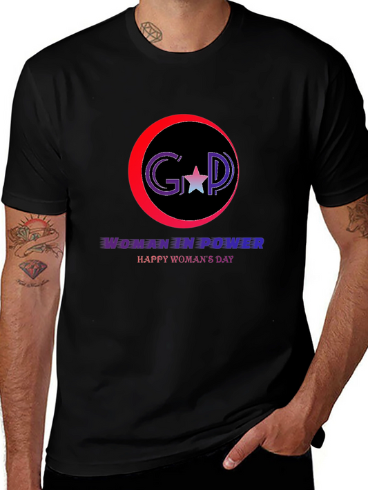 Woman in Power T-Shirt: Happy Womans Day
