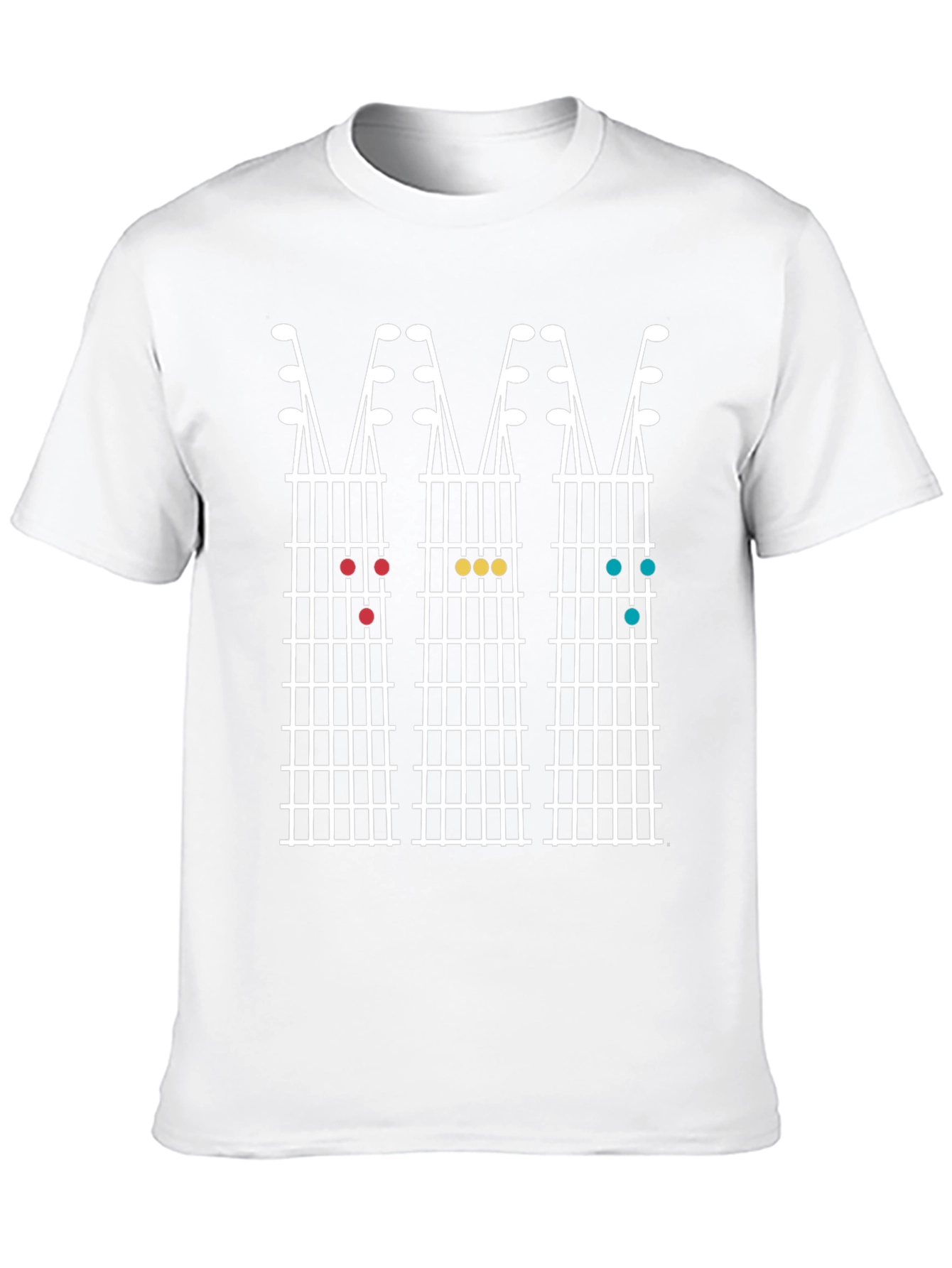Guitar Chords Graphic Tee - Music Lover T-Shirt