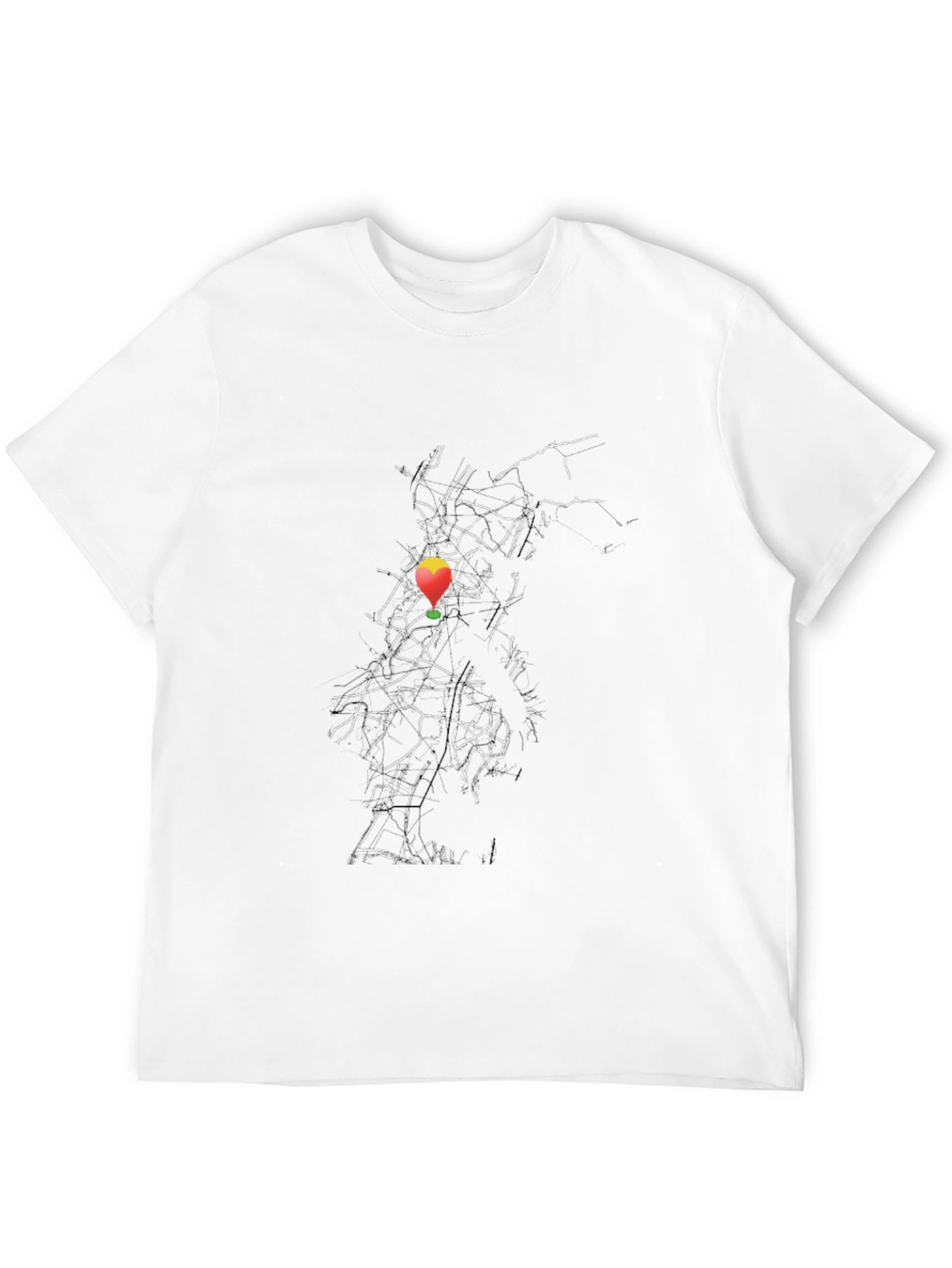 Balloon Graphic Black T-Shirt