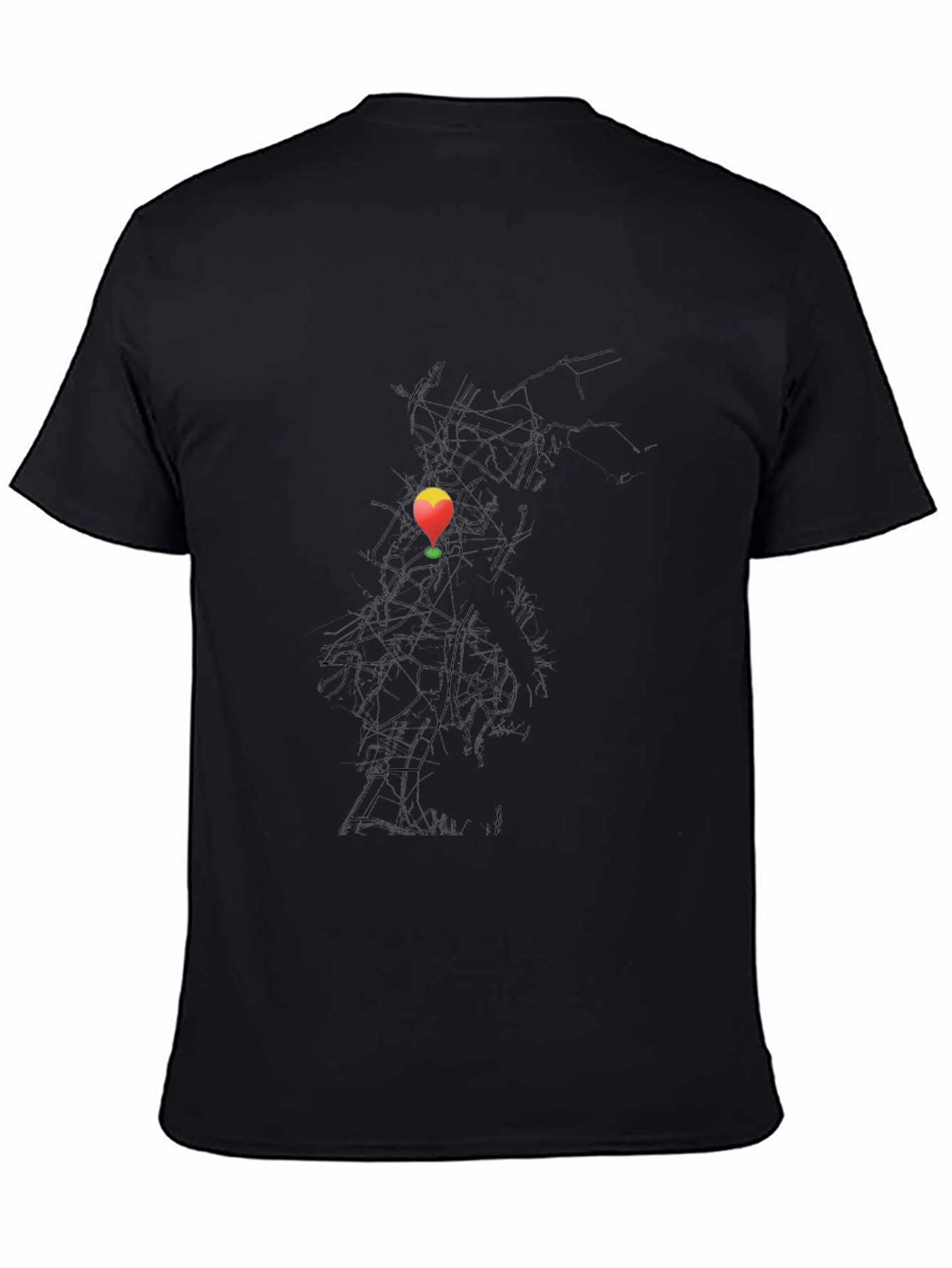 Balloon Graphic Black T-Shirt