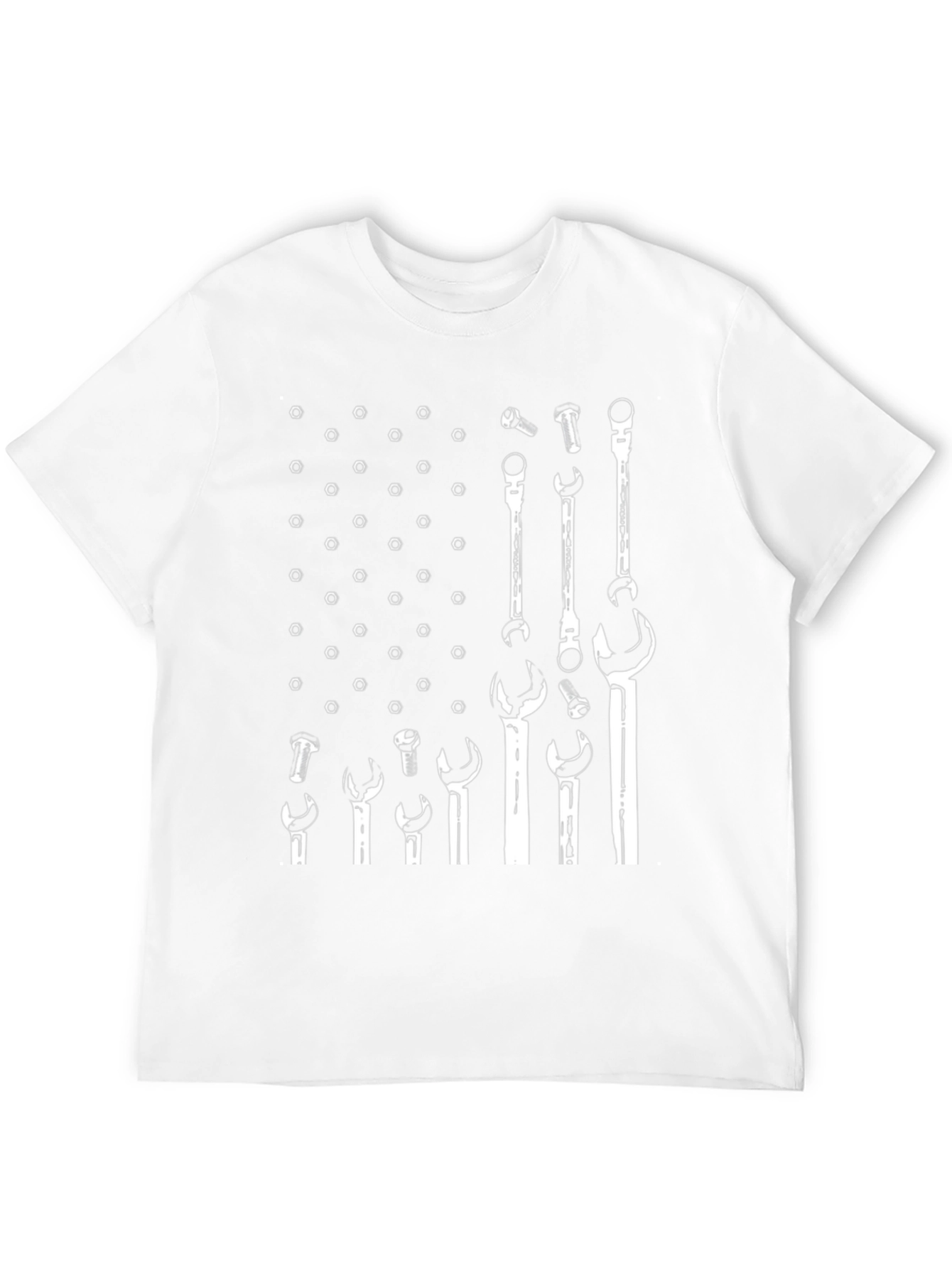 Mechanics Pride Tee: Wrench & Bolt Design