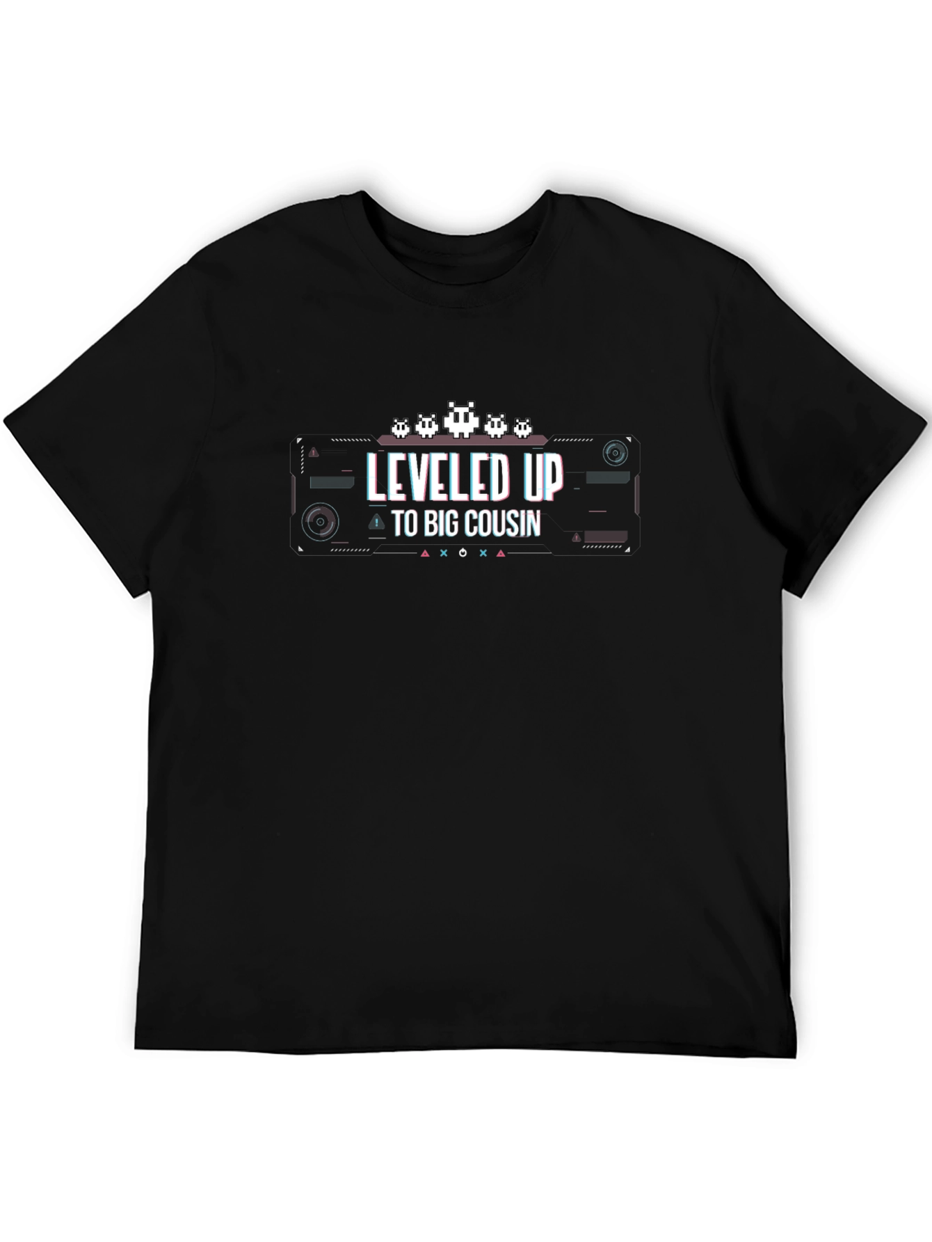 Leveled Up To Big Cousin Graphic Tee