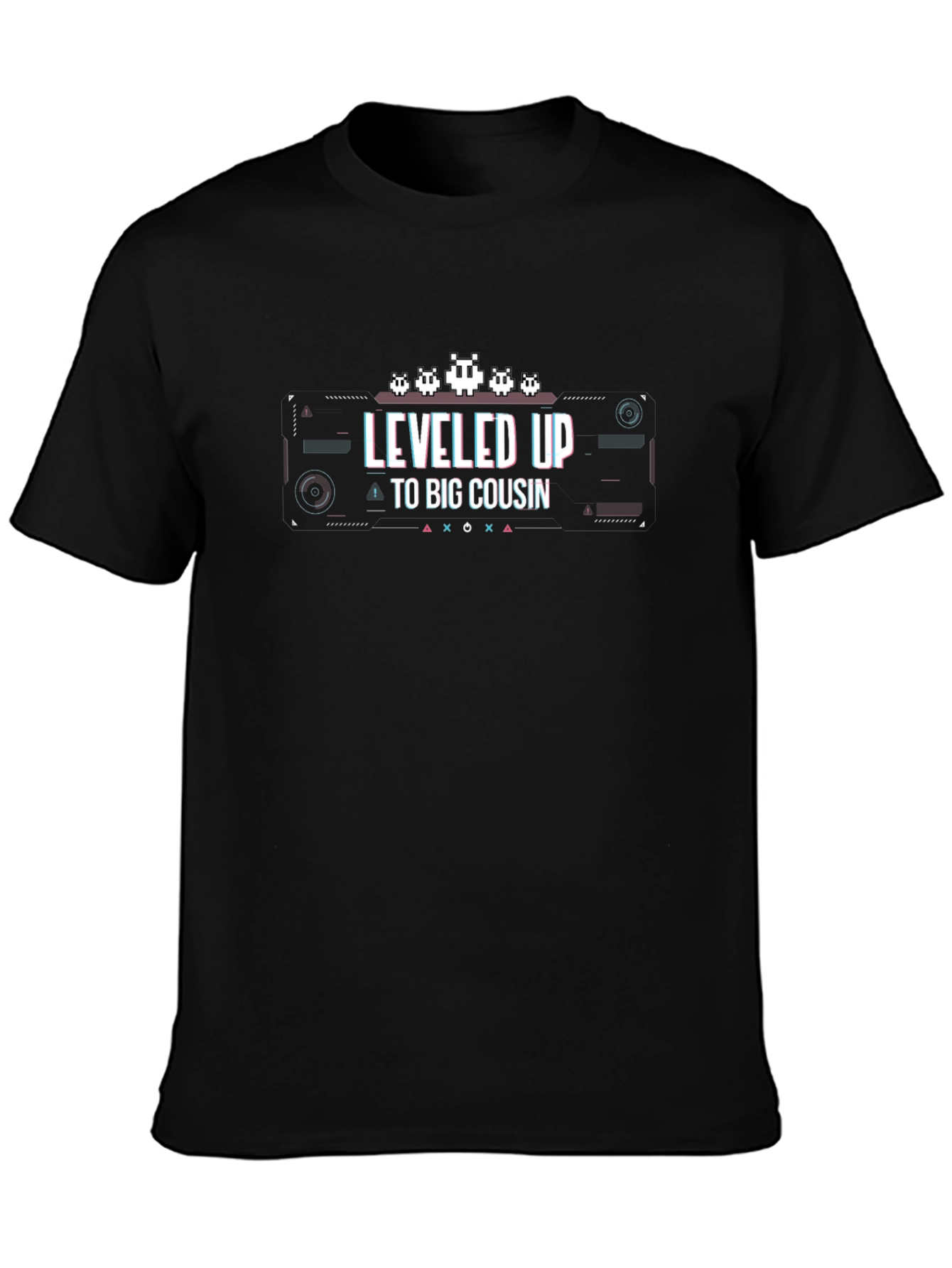 Leveled Up To Big Cousin Graphic Tee