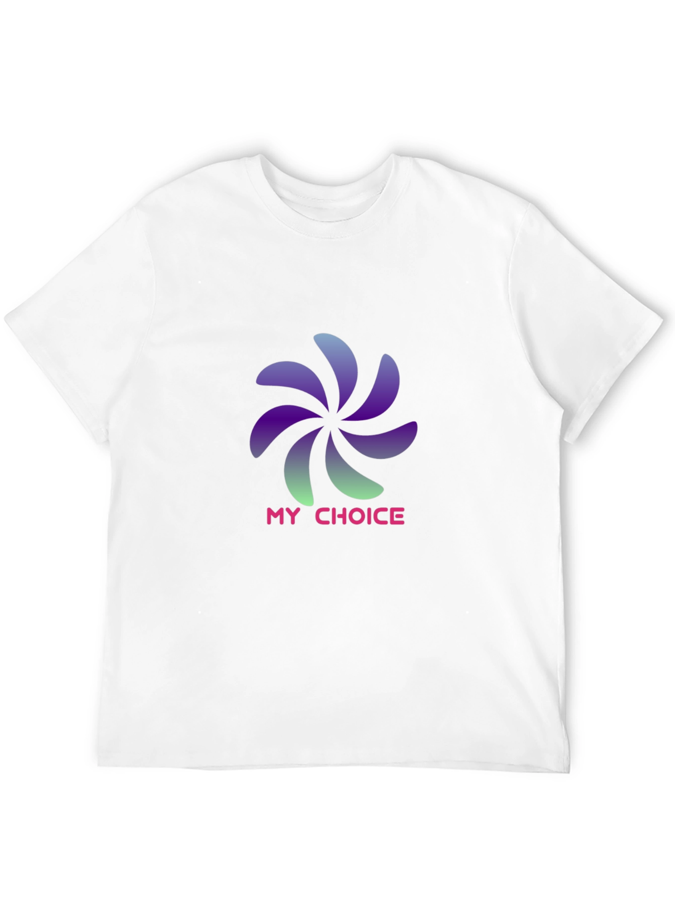 My Choice Graphic T-Shirt - Stylish Black Tee