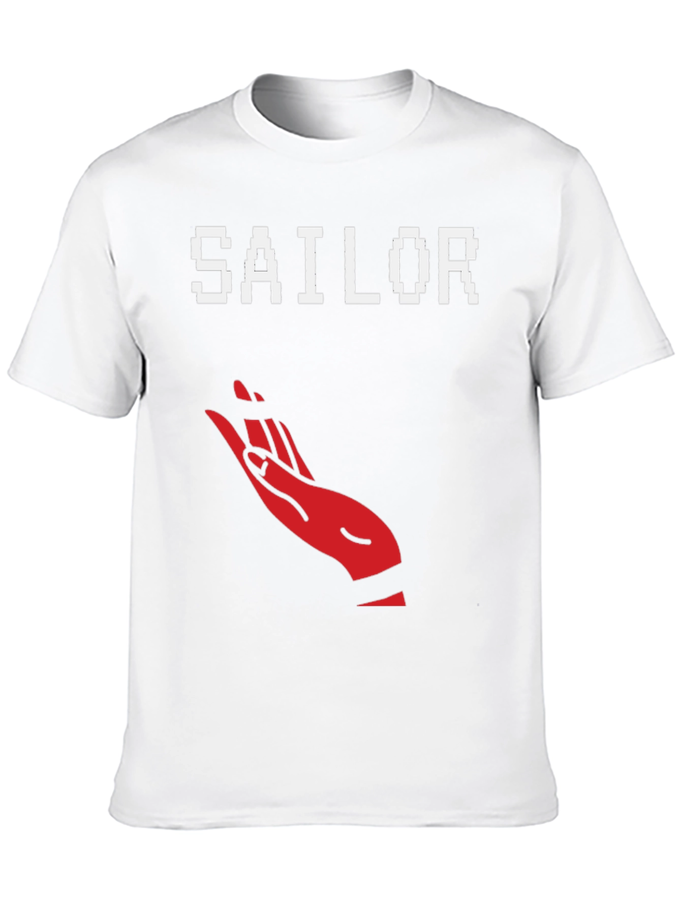 Sailor Hand Graphic Tee - Black