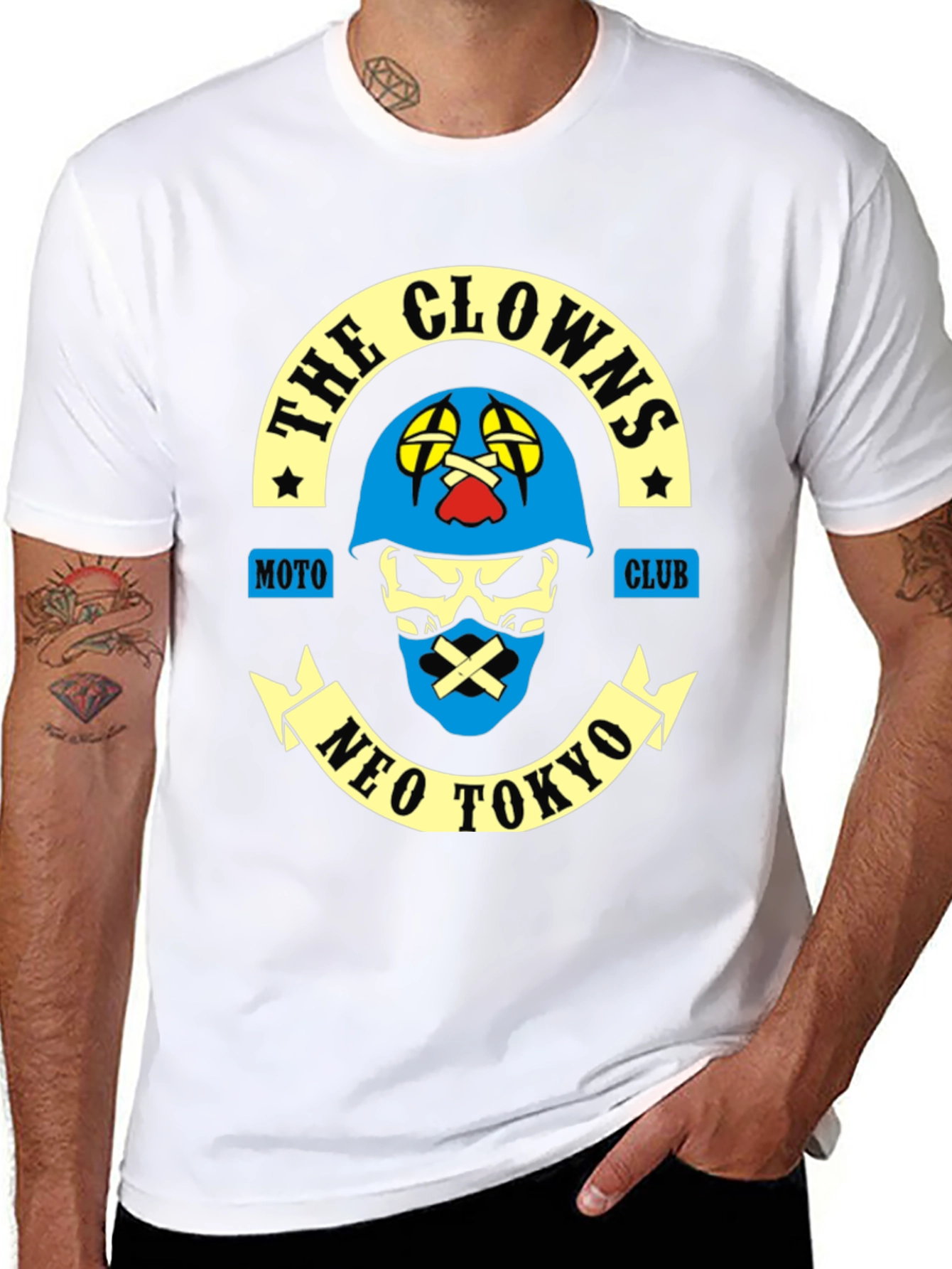 The Clowns Moto Club Neo Tokyo T-Shirt