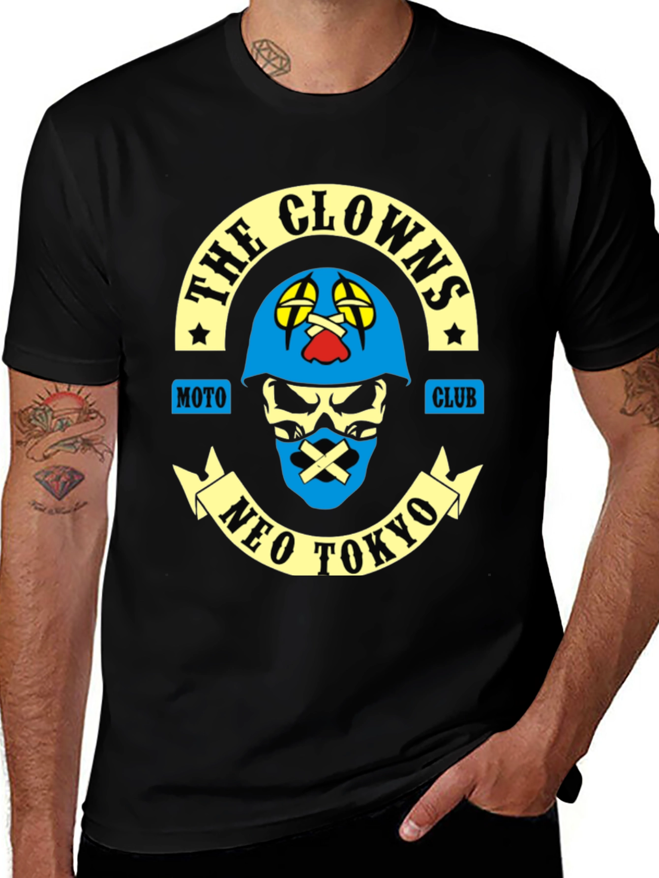 The Clowns Moto Club Neo Tokyo T-Shirt